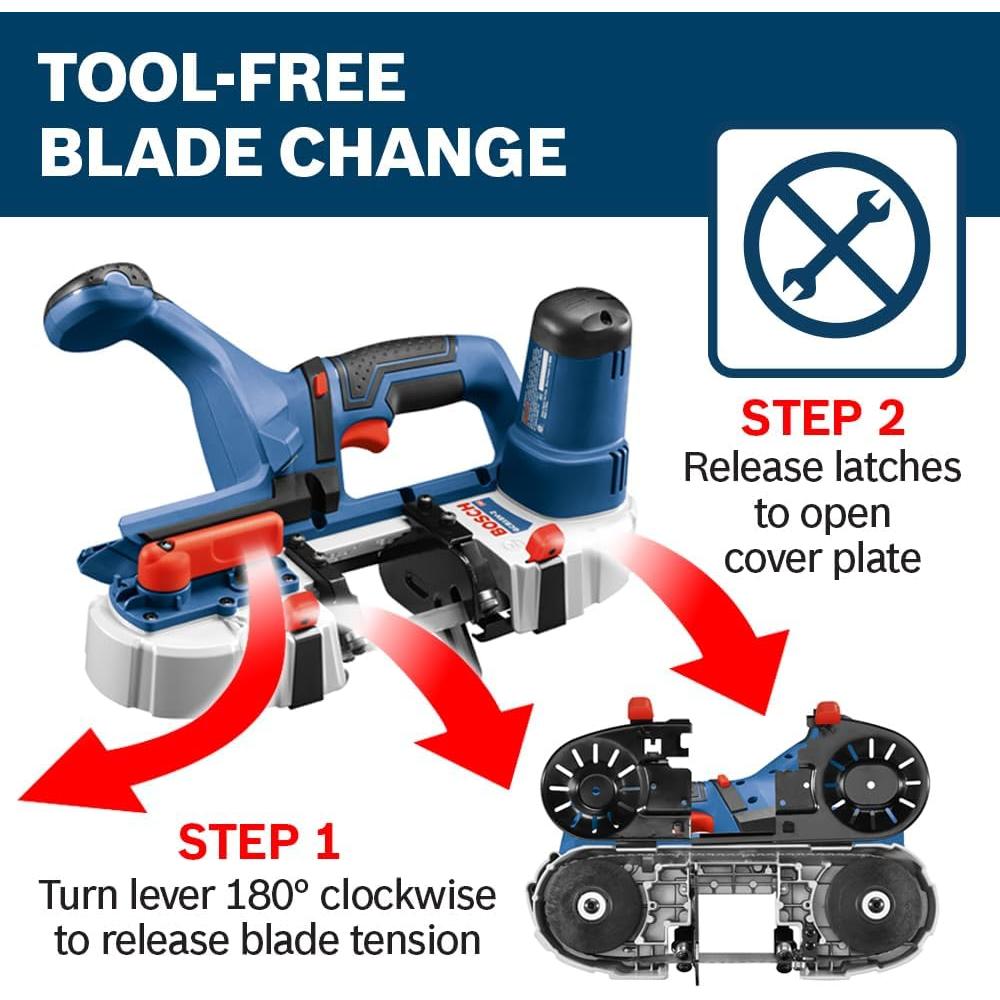 Sierra de Banda BOSCH GCB18V-2N 18V Compacta y Ligera