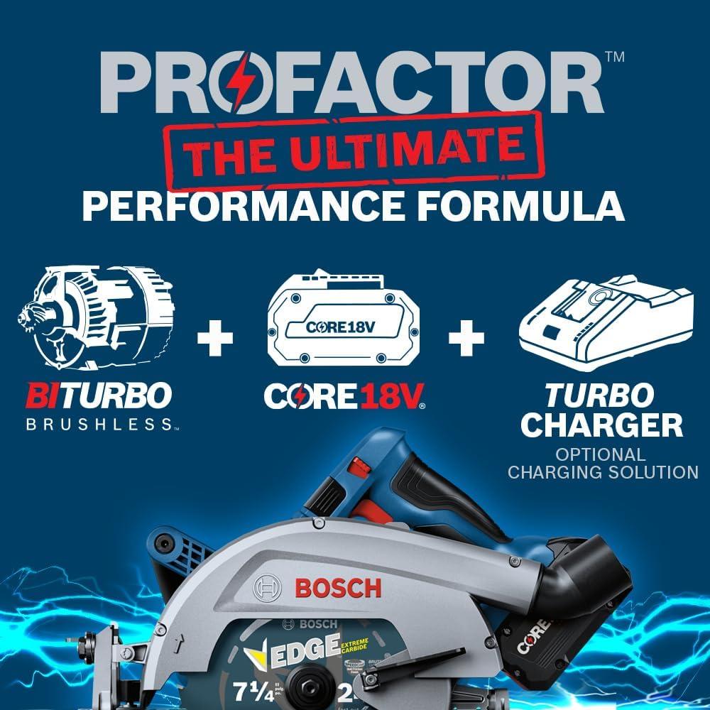 Sierra Circular Izquierda BOSCH GKS18V-26LN 18V 6,67 cm