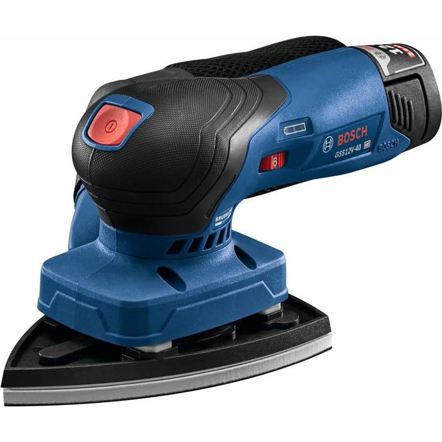 Placa Lijadora Detallada Inalámbrica Bosch GSSDT01 18V