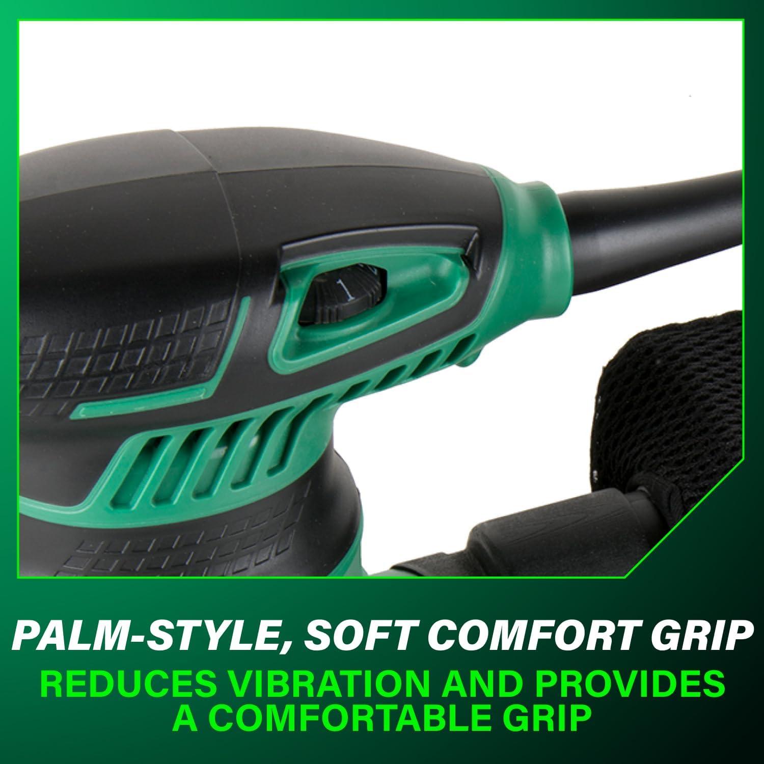 Lijadora Orbital Metabo HPT SV13YST 230W 5" Vel. Variable