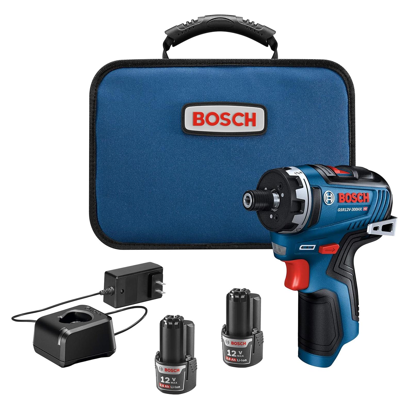 Destornillador BOSCH GSR12V-300HXB22 12V Max con 2 baterías