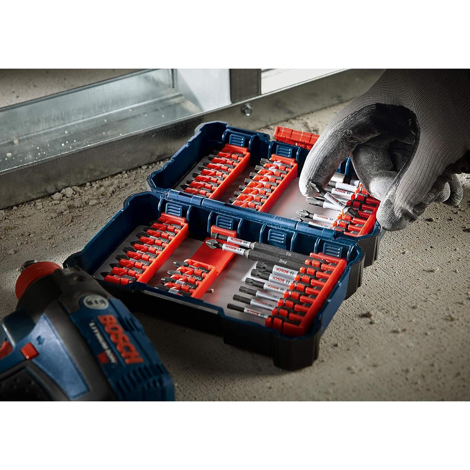 Juego de 44 Piezas de Destornilladores Bosch SDMS44