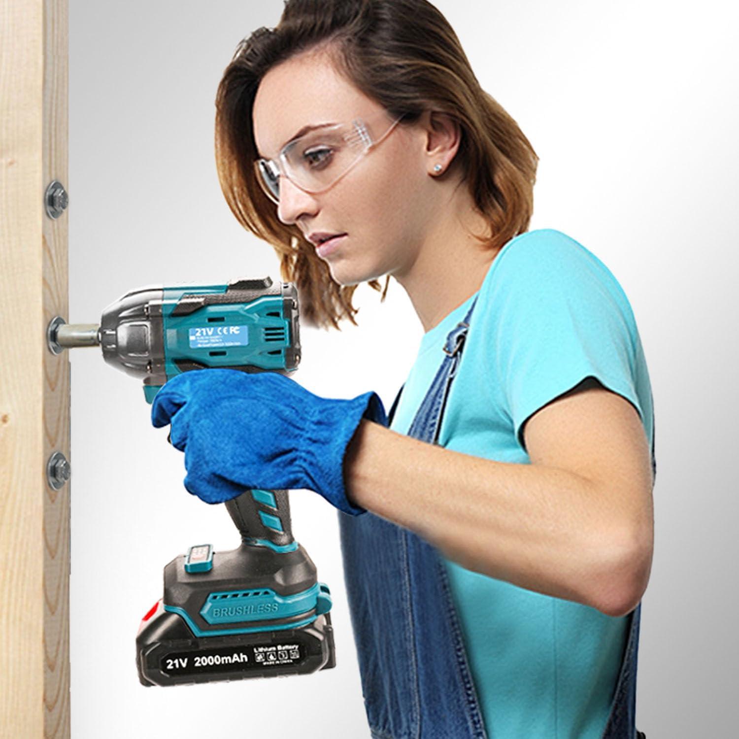 Llave de impacto inalámbrica 300Nm Herramientas 007 21V