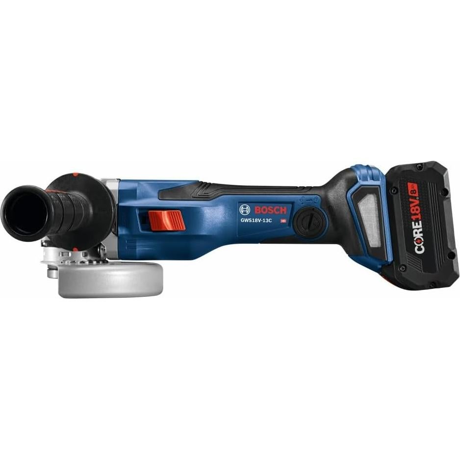 Amoladora Angular Bosch GWS18V-13C 18V 5-6" con Batería 8 Ah