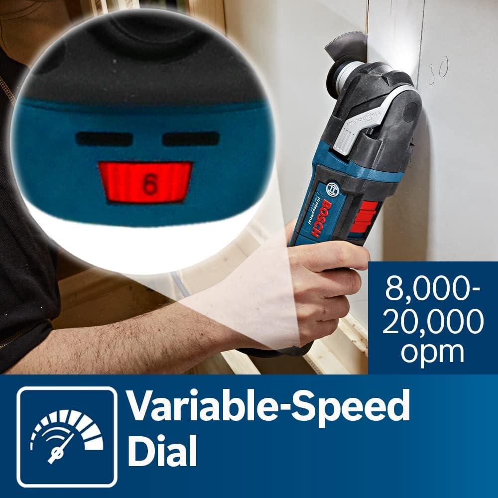 Kit Herramienta Oscilante BOSCH GOP40-30B 30 Accesorios