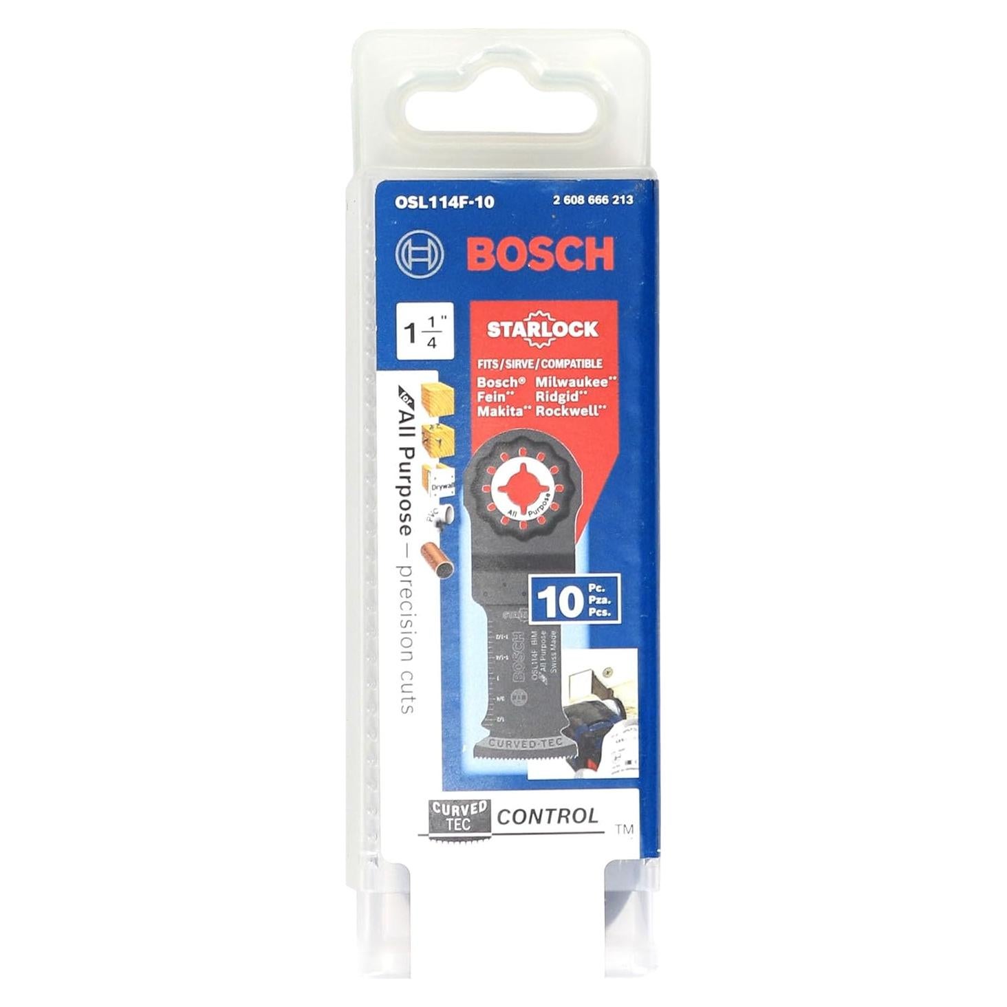 Cuchillas de Corte Inmersión Bosch OSL114F-10 Paquete 10