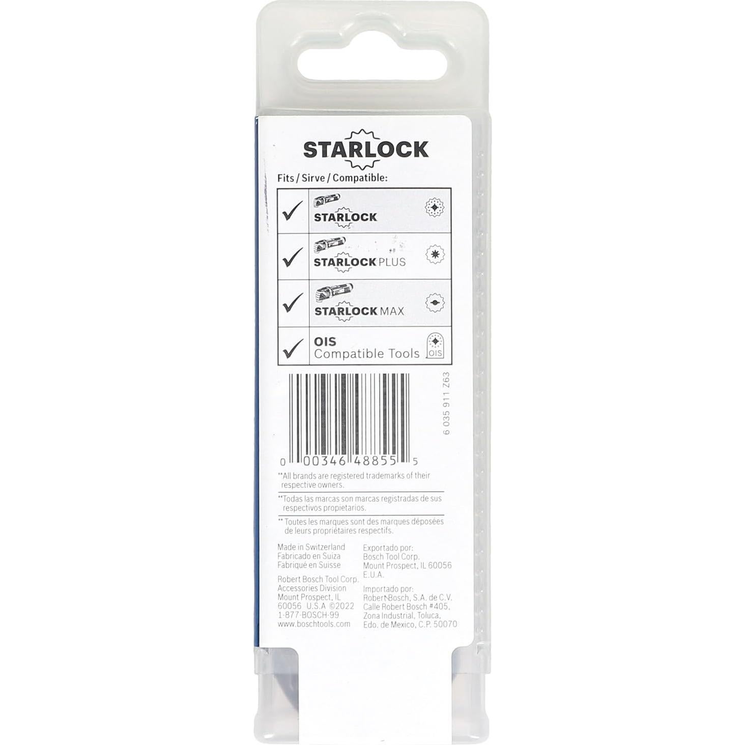 Cuchillas de Corte Inmersión Bosch OSL114F-10 Paquete 10