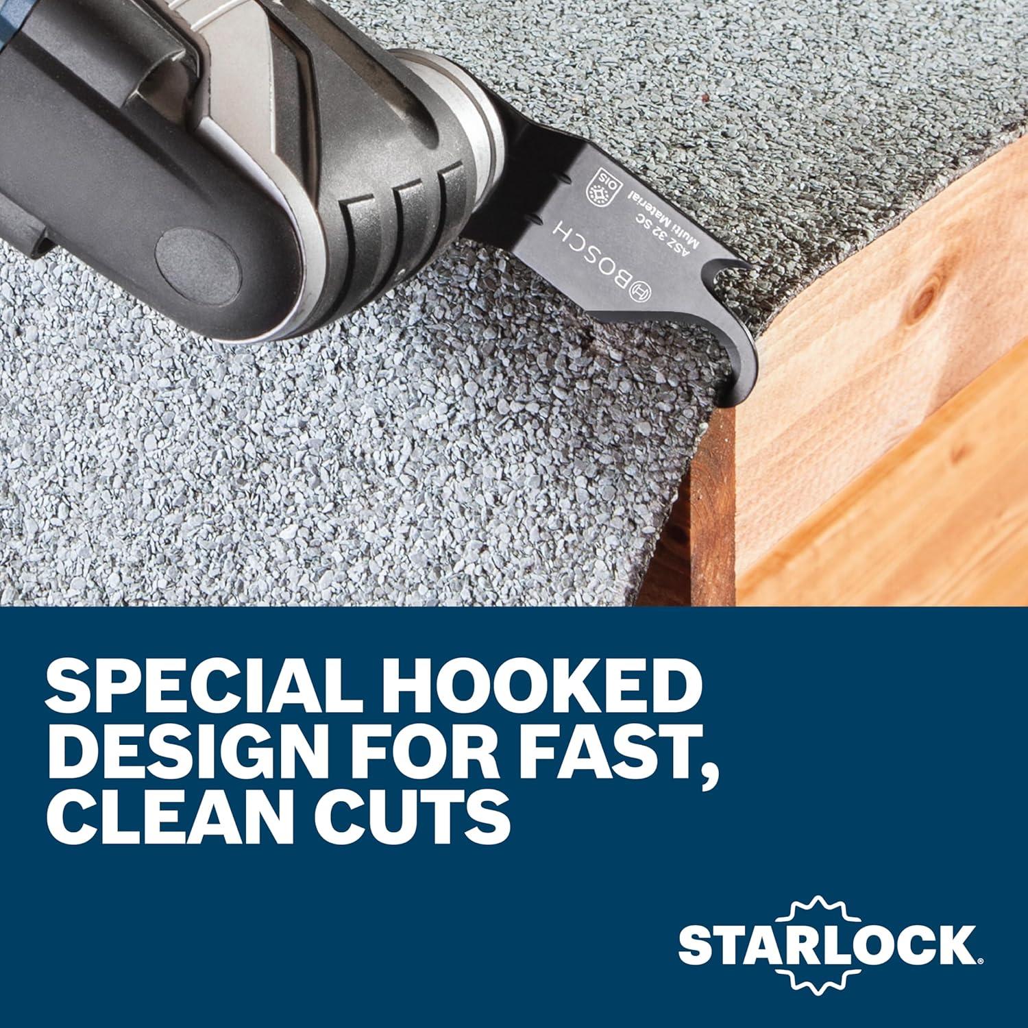 Cuchilla de Gancho Bosch OSL138K para Cortes en Alfombra