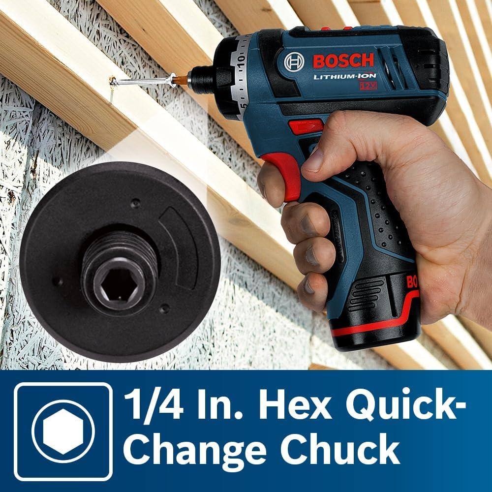 Destornillador BOSCH PS21N 12V Max 30Nm 1300rpm Compacto