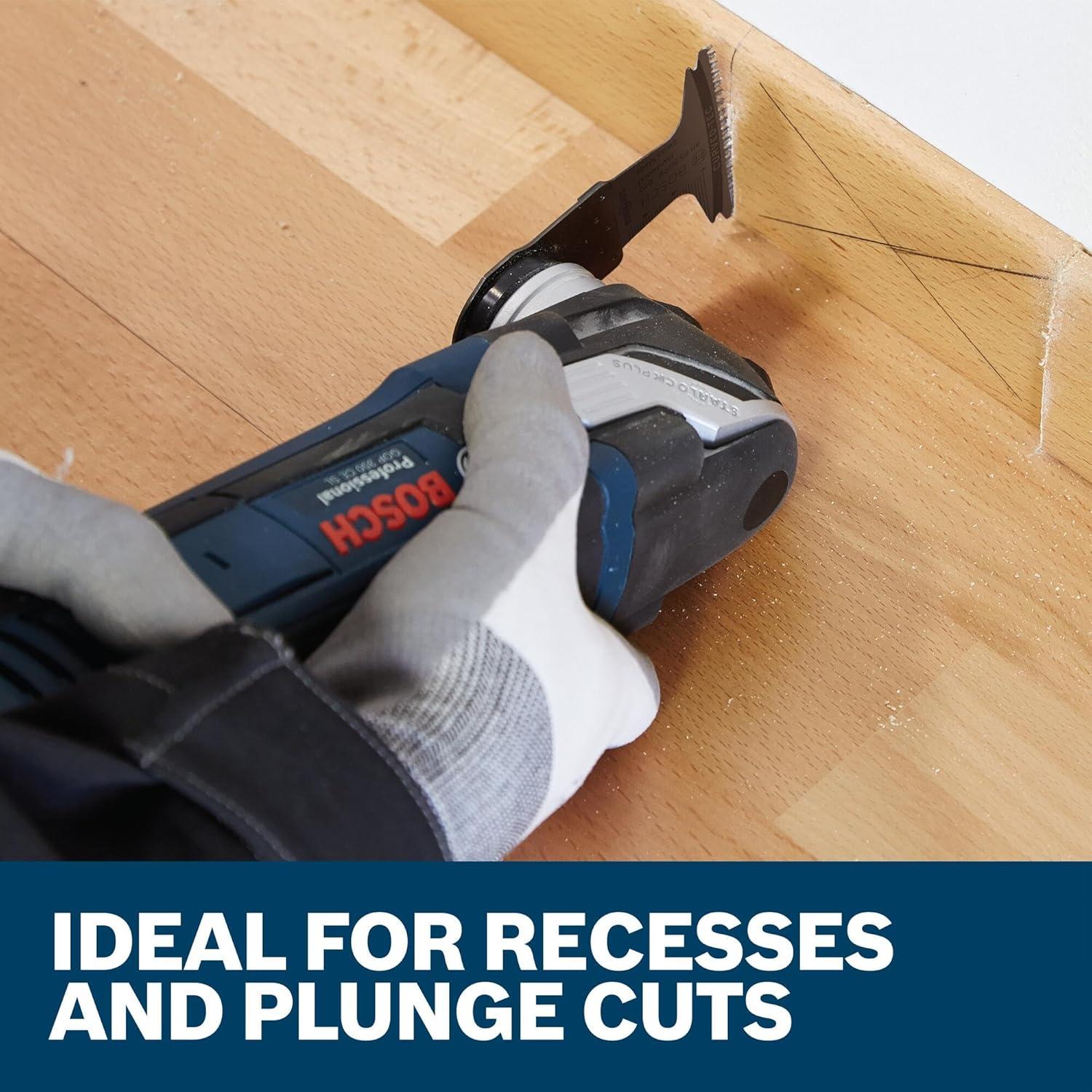 Cuchillas de Corte Inmersión BOSCH OSL212JF-10 10 Pzas 6,35 cm