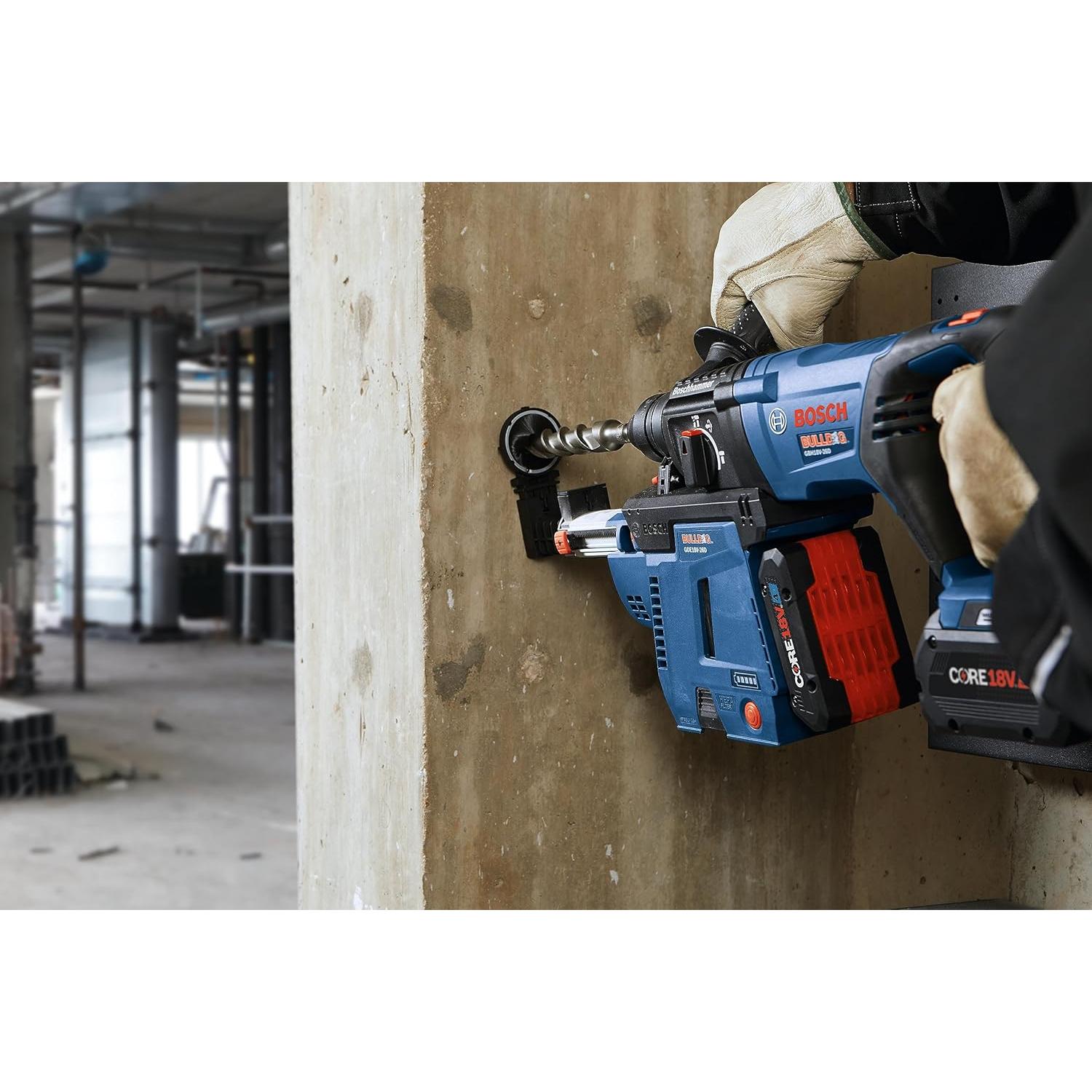 GBH18V-26DK24 18V EC Brushless SDS-plus® Bulldog™ 1 In. Rotary Hammer Kit with (2) CORE18V® 8 Ah High Power Batteries