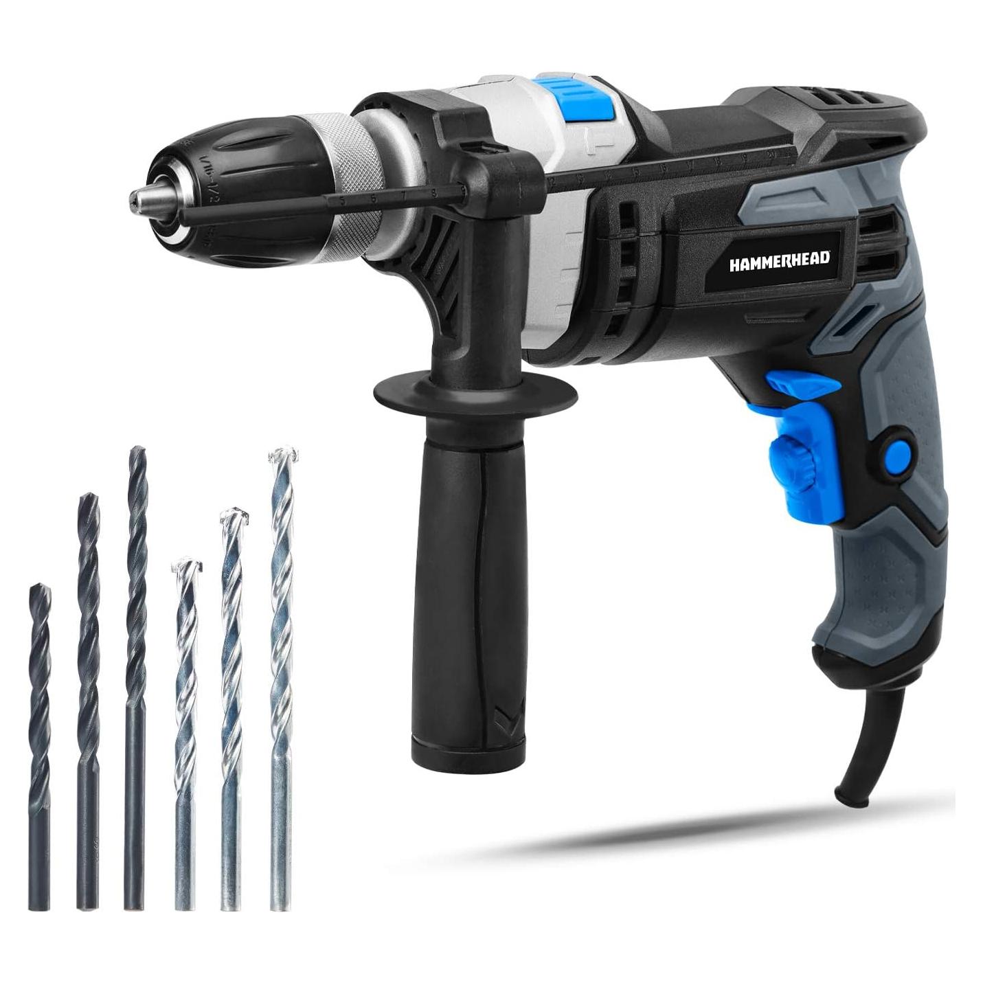 Martillo Perforador Hammerhead 7.5A 1/2" 6 Brocas