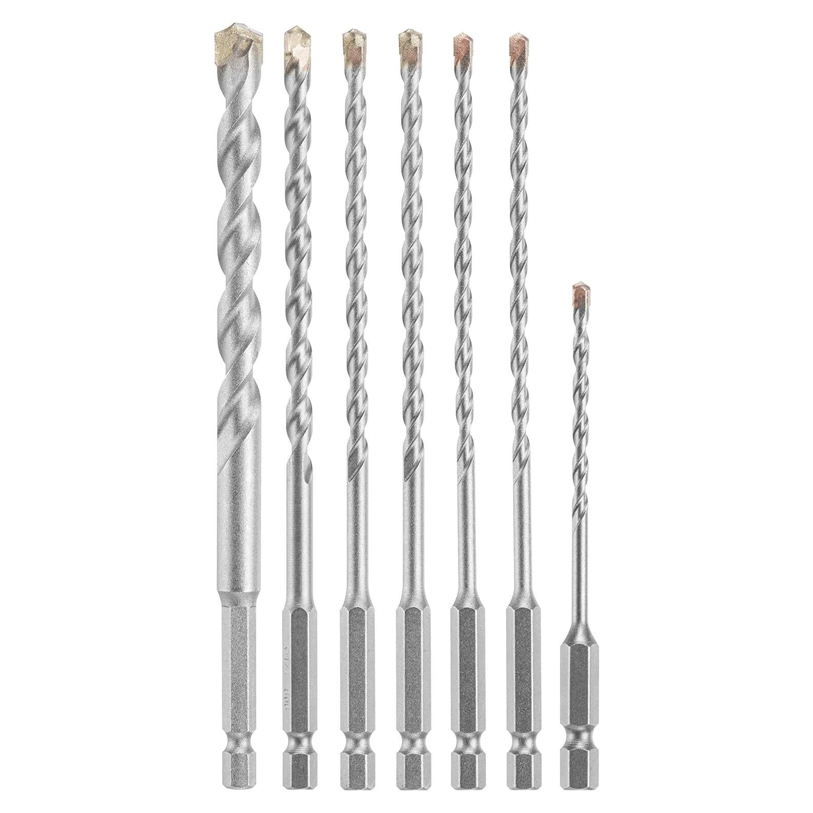 Conjunto de brocas para mampostería Bosch 7 piezas hexagonal