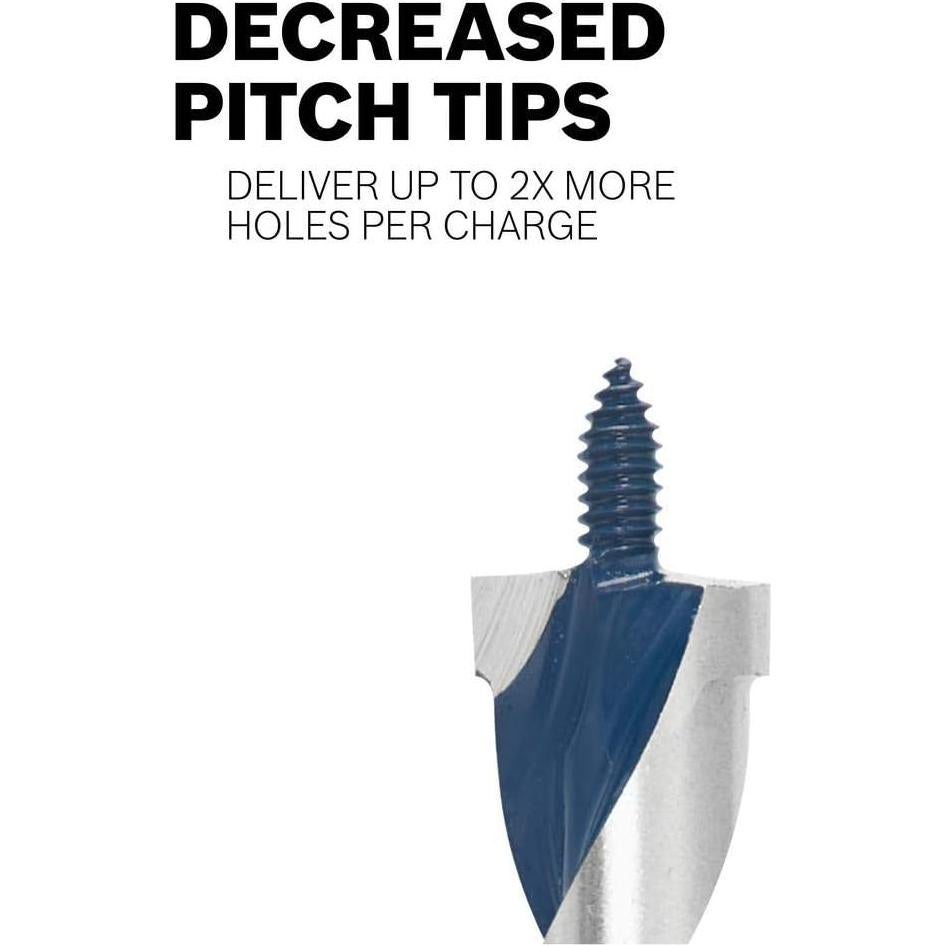 Broca de Auger Bosch NKLT12 1.91 cm Titanio para Madera