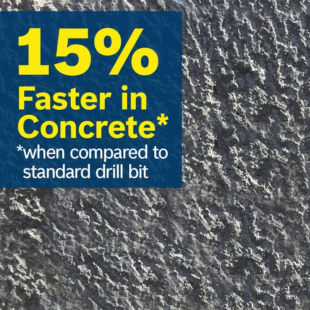 Juego de Brocas Bosch HCK001 SDS-Plus 7 Piezas Carburo