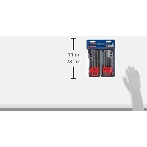 Juego de Brocas Bosch HCK001 SDS-Plus 7 Piezas Carburo