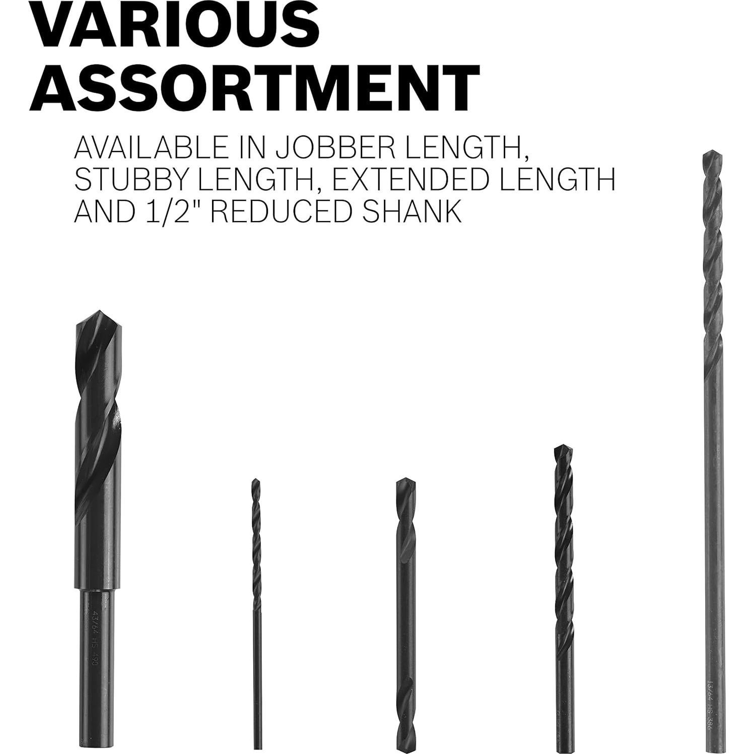 Broca de Oxido Negro BOSCH BL2641 7.1mm x 15.2cm para Metal