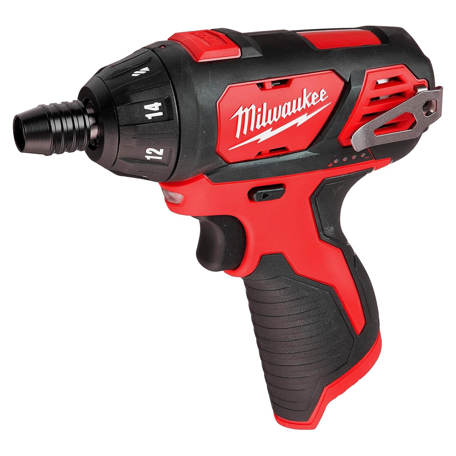 Destornillador Inalámbrico Milwaukee M12 12V 1/4" Hexagonal