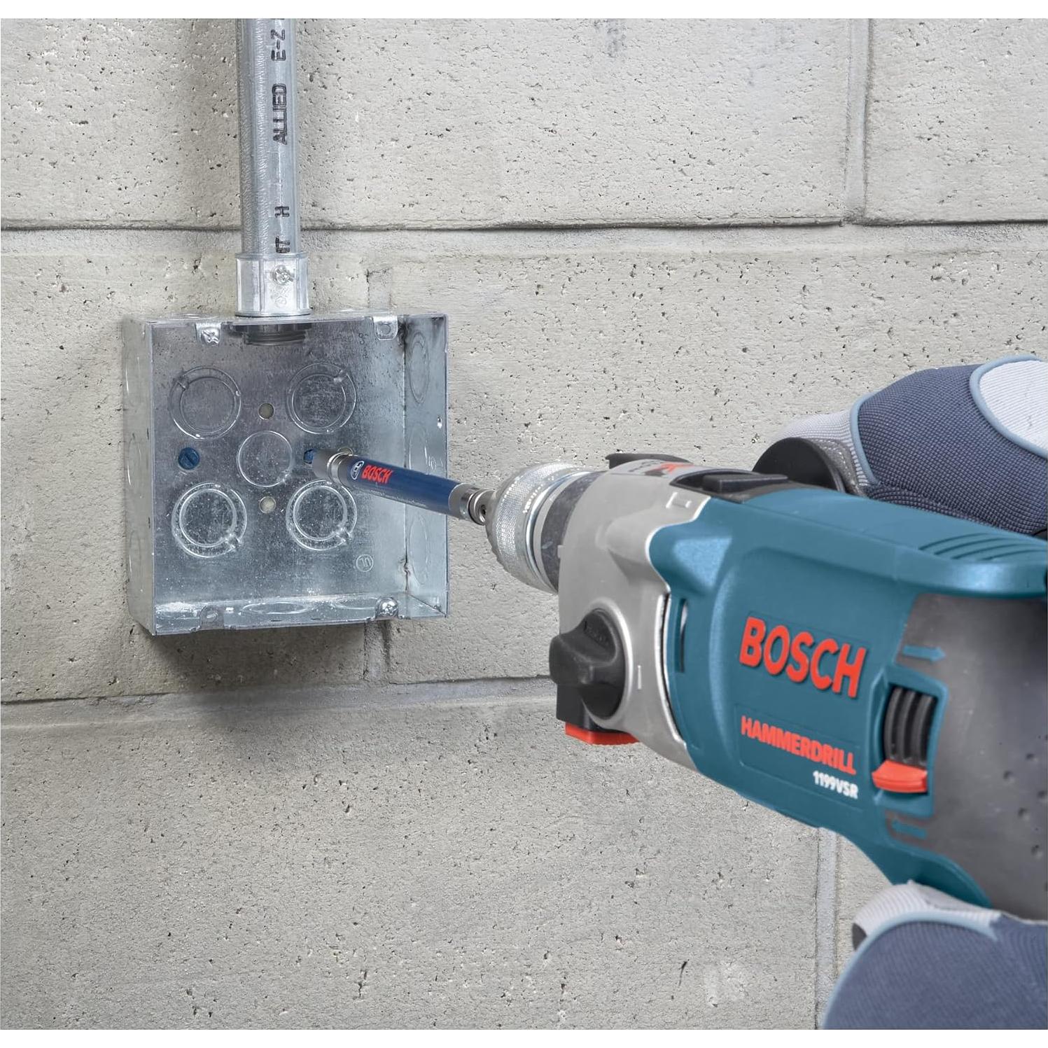 Broca de Núcleo Bosch T3914SC 4,76 cm Carburo Plata