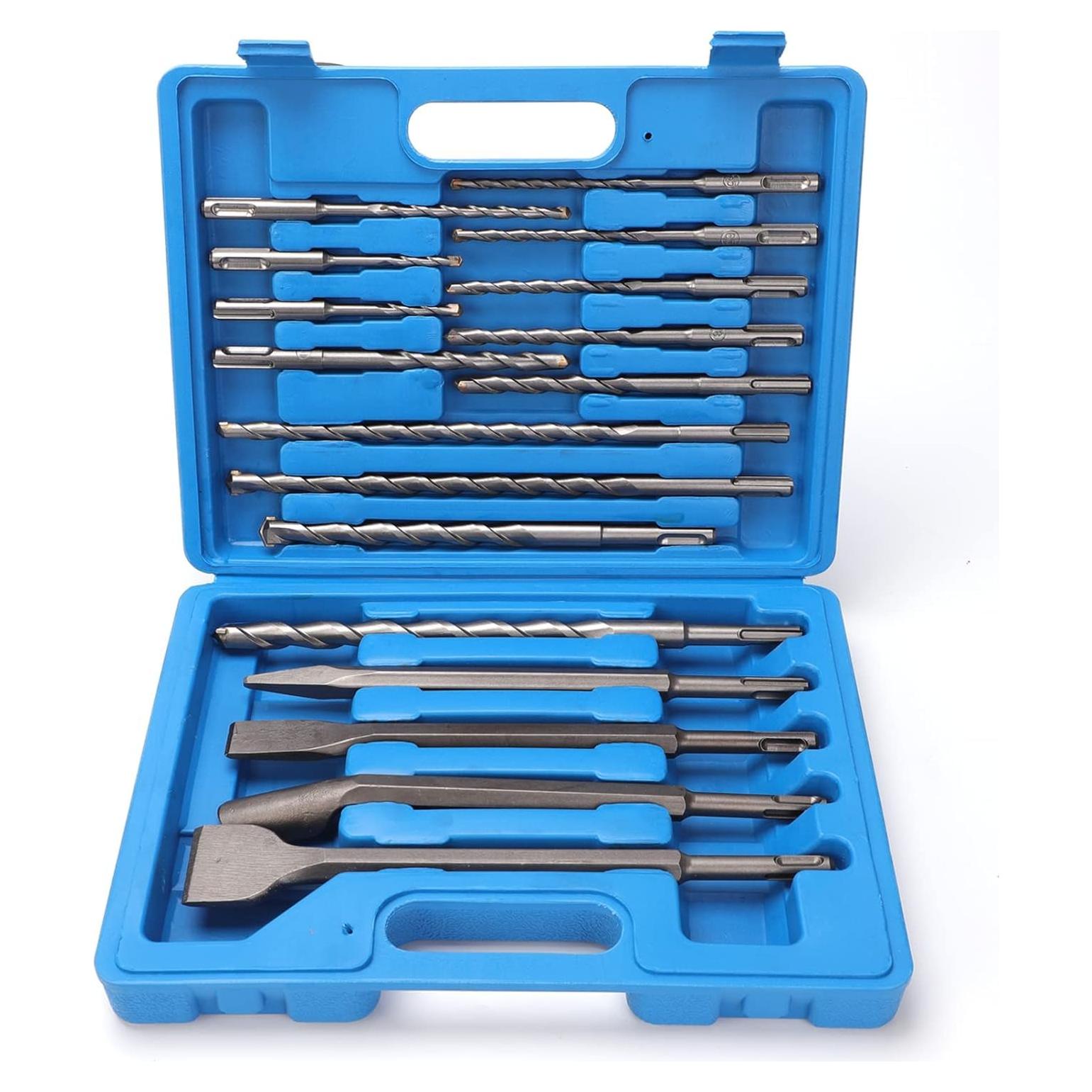 Juego de Brocas SDS Plus FF ERA 17 Pcs para Concreto