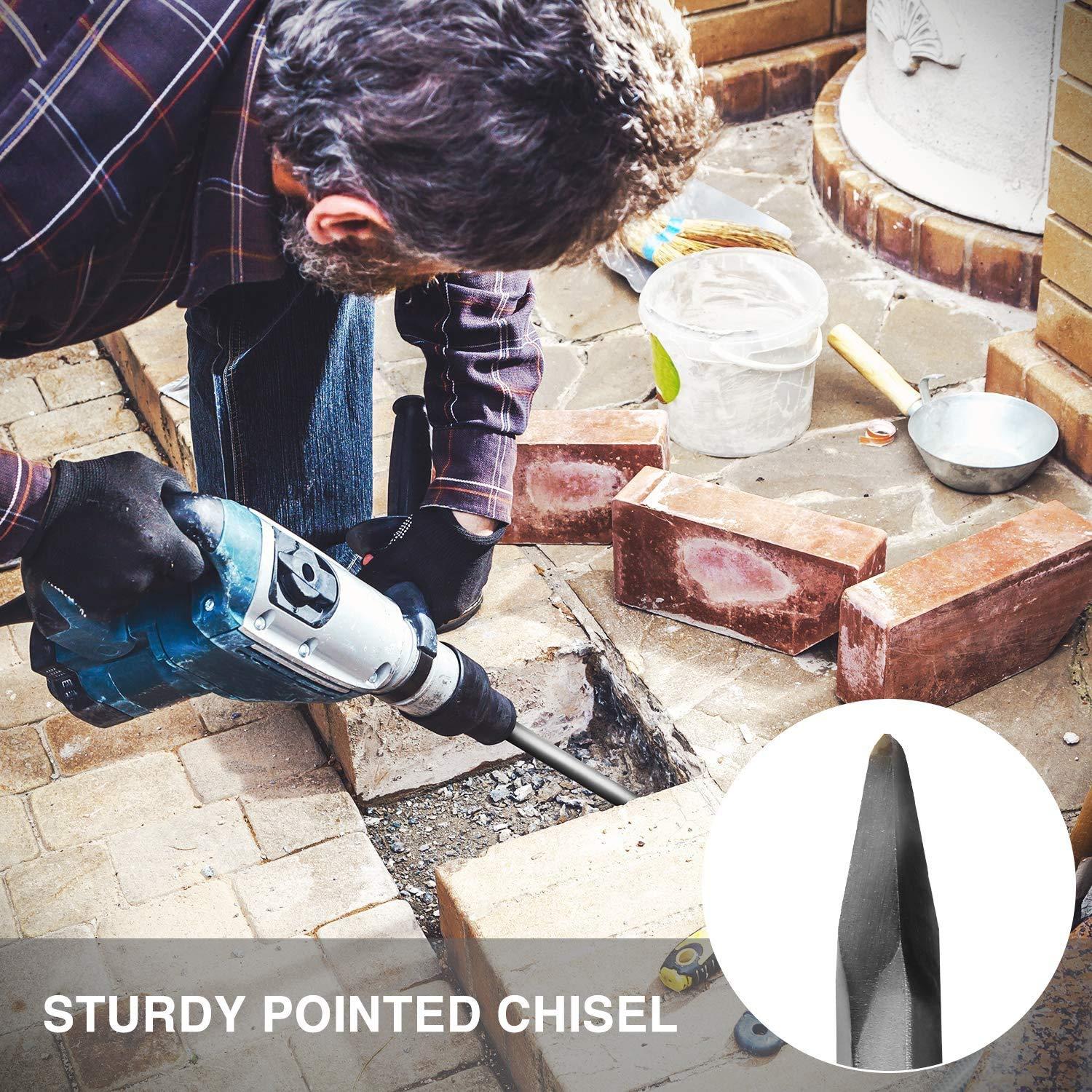 Juego de Brocas SDS Plus FF ERA 17 Pcs para Concreto