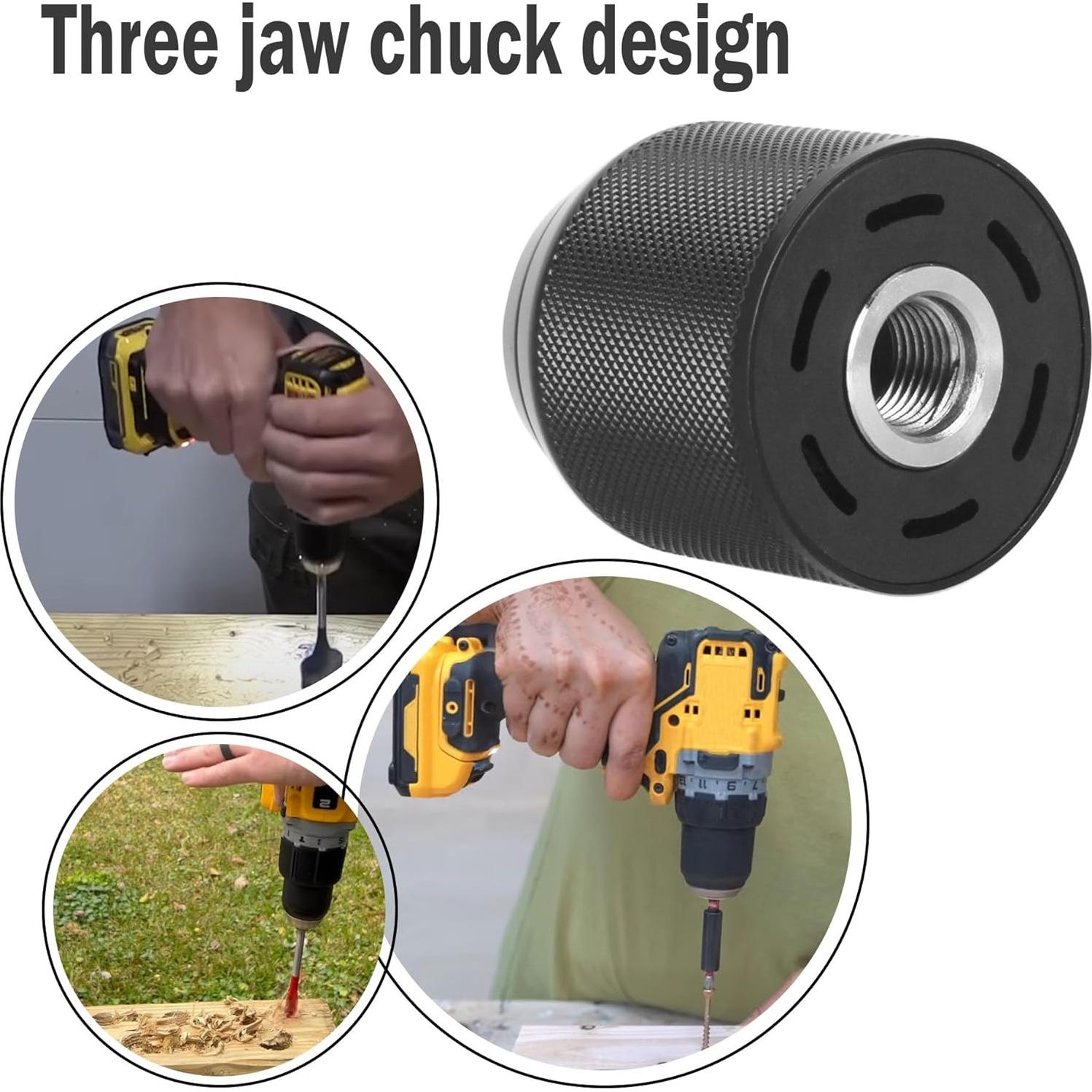 Mandril Sin Llave 2-13mm DIFFWELY para Impacto