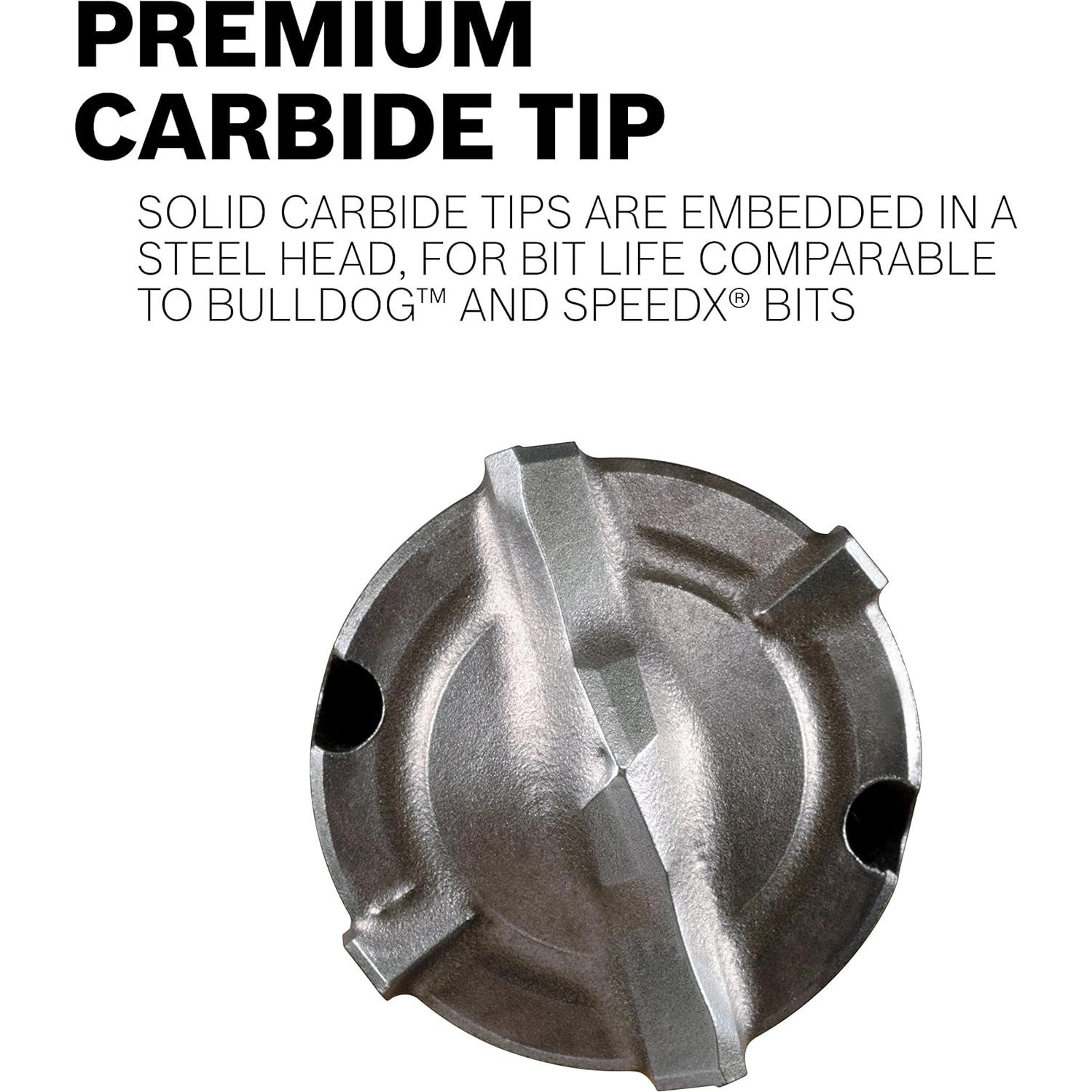 Broca Bosch DXS2124 SDS-Plus 1.91 cm x 45.72 cm Speed Clean