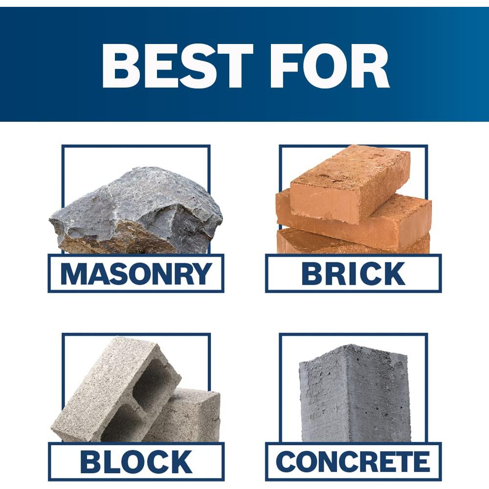 Broca de Martillo Bosch HC2122 1.91 cm x 20.32 cm Concreto