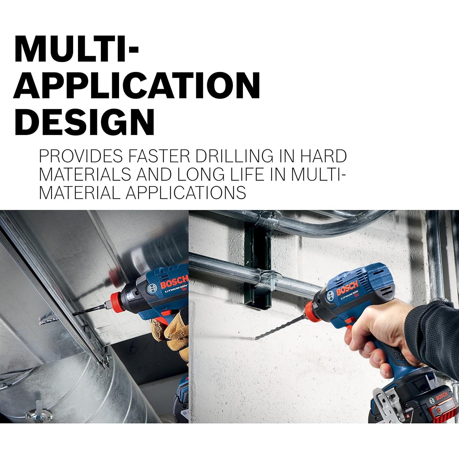 Broca de Impacto Bosch IMC03 0.48 cm Carburo Hexagonal