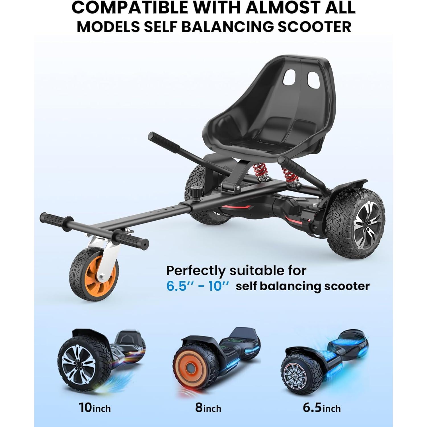Accesorio de Asiento Gyroor K2 para Scooter de Equilibrio 6.5-10"