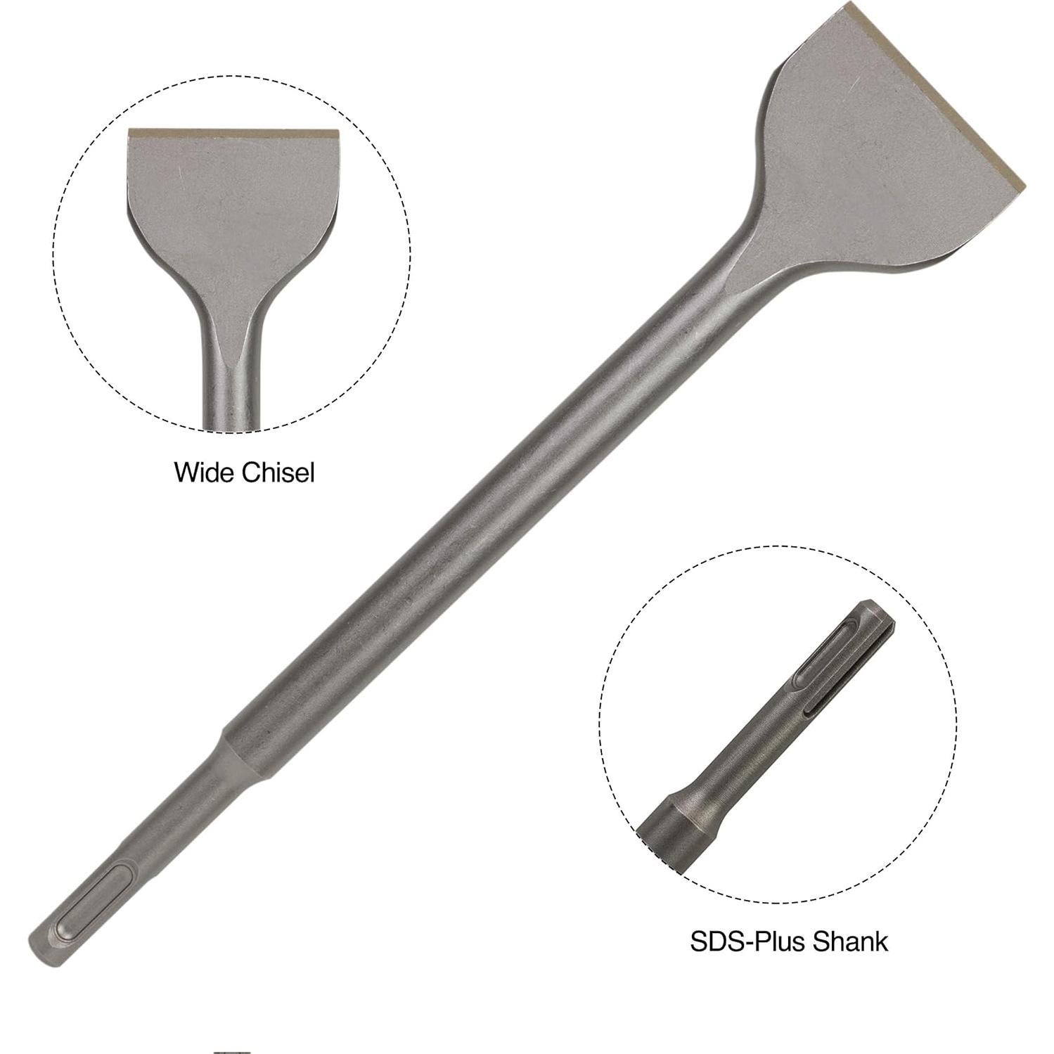 Juego de Cinceles SDS Plus 4 Piezas Sabre Tools