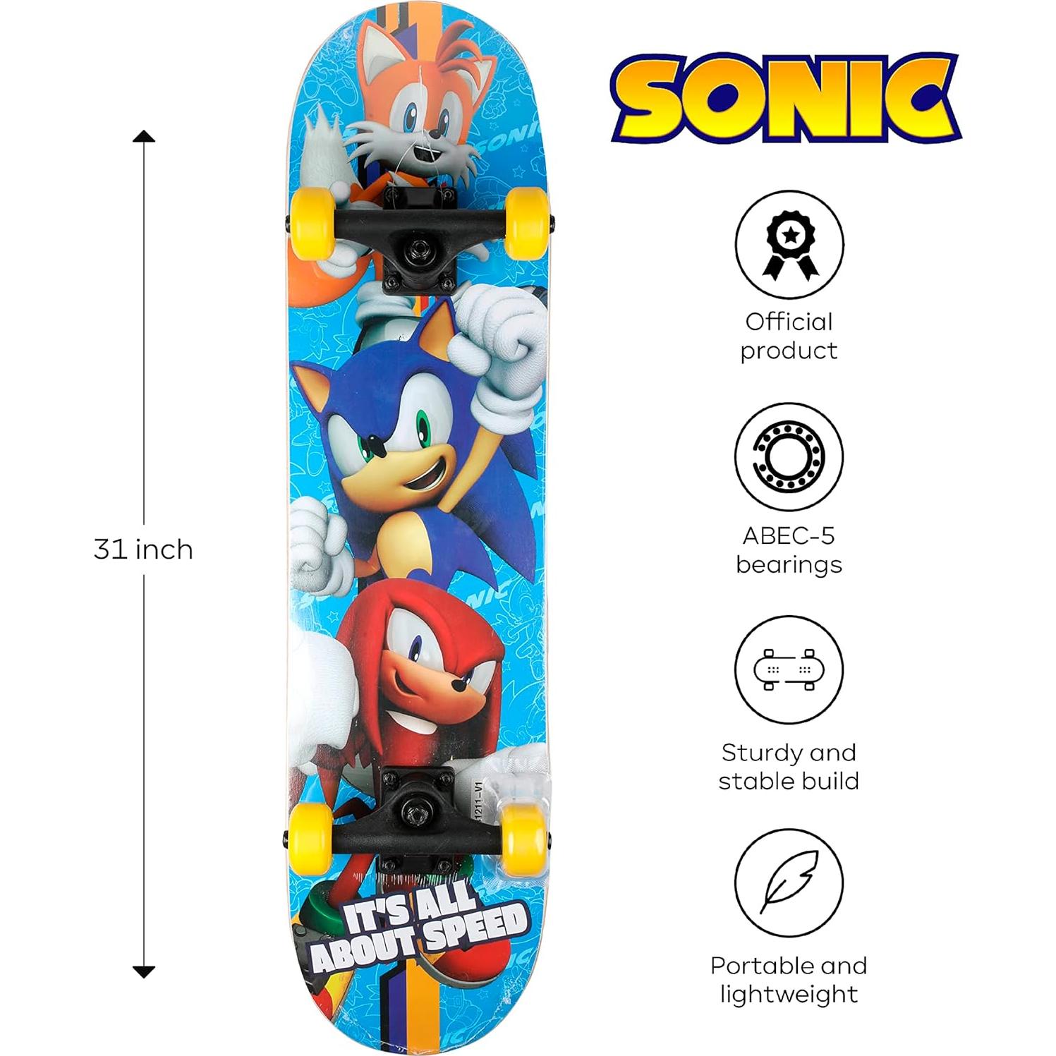 Patineta Cruiser Voyager Sonic 31" para Principiantes