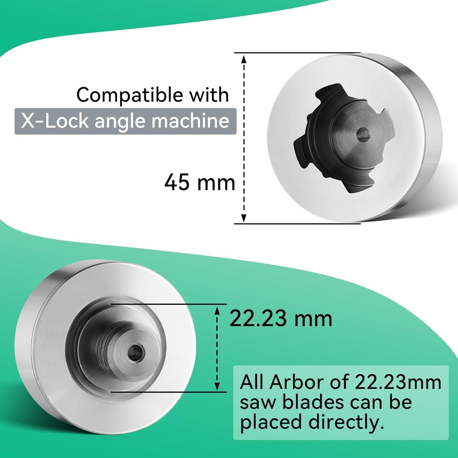 Adaptador Dreyoo para Amoladora Angular X-Lock 45mm