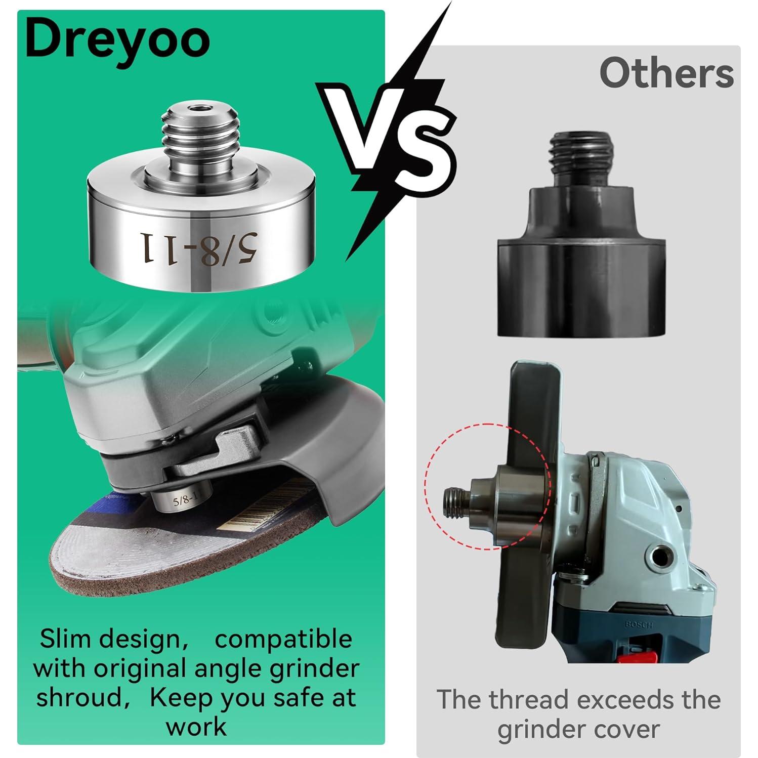 Adaptador Dreyoo para Amoladora Angular X-Lock 45mm