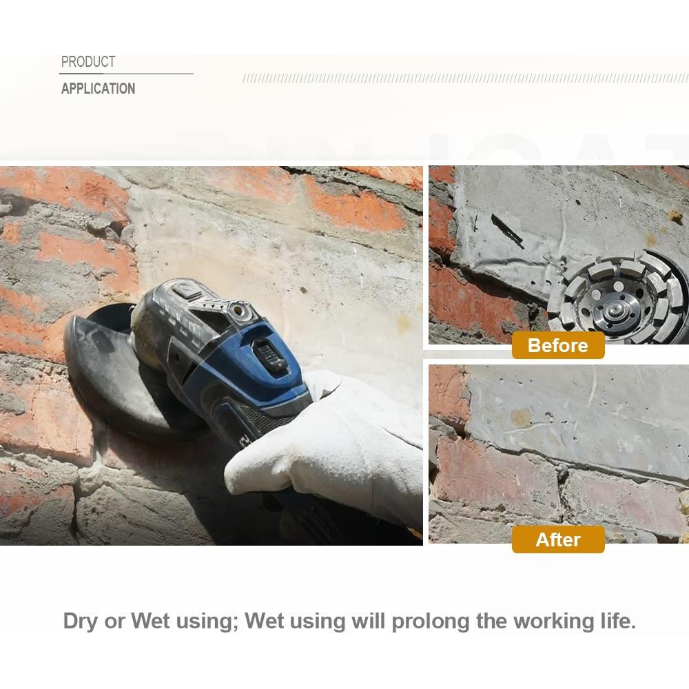 Disco de Molienda Diamante SHDIATOOL 125mm Doble Fila