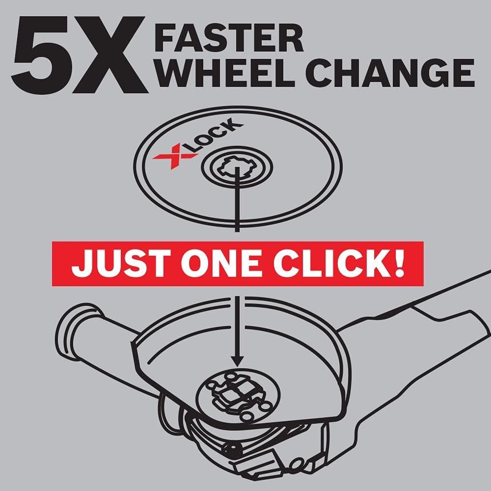 Hoja de Diamante BOSCH DBX4541E 11.43 cm Segmentada X-LOCK