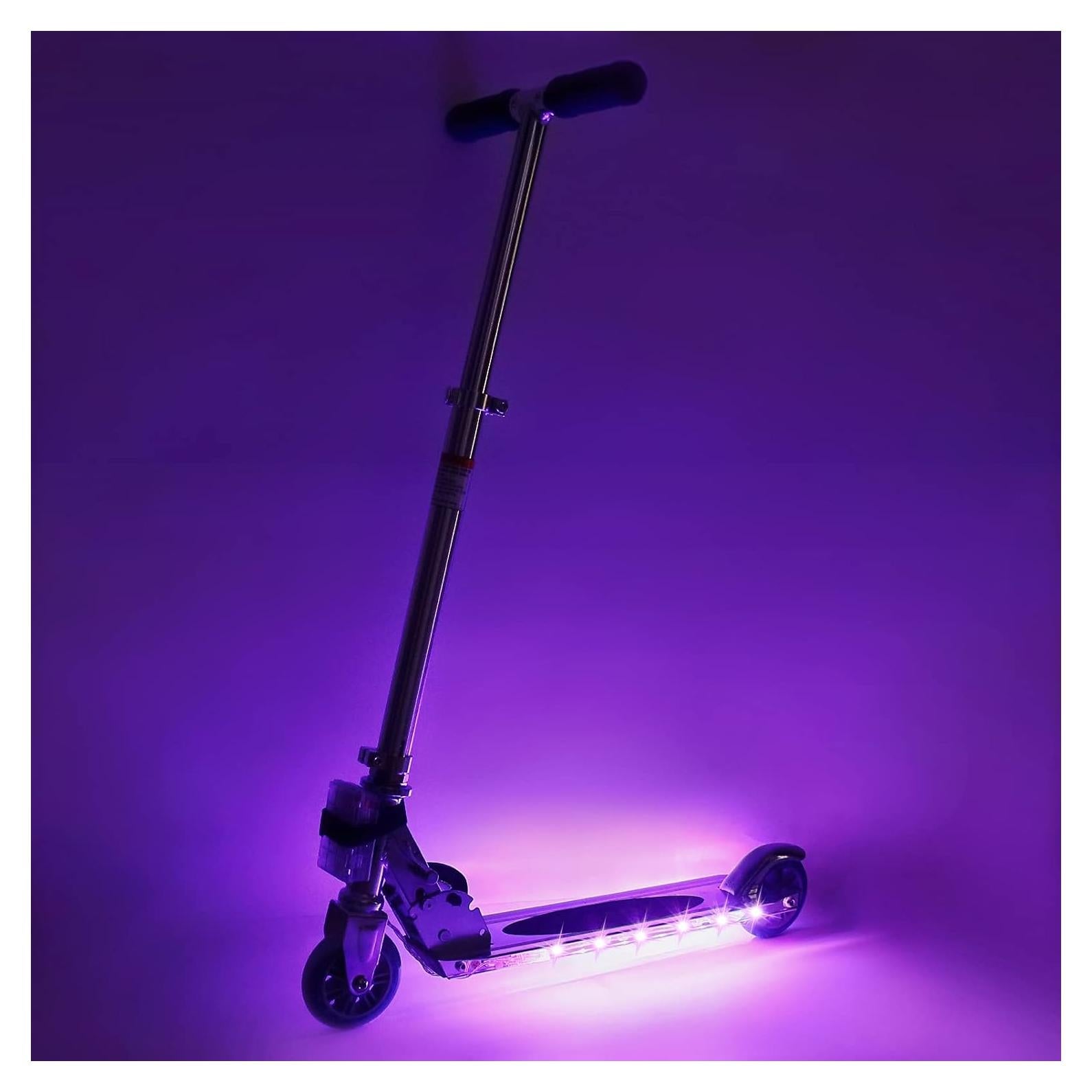 Luces LED para Scooter Waybelive, Control Remoto, 16 Colores