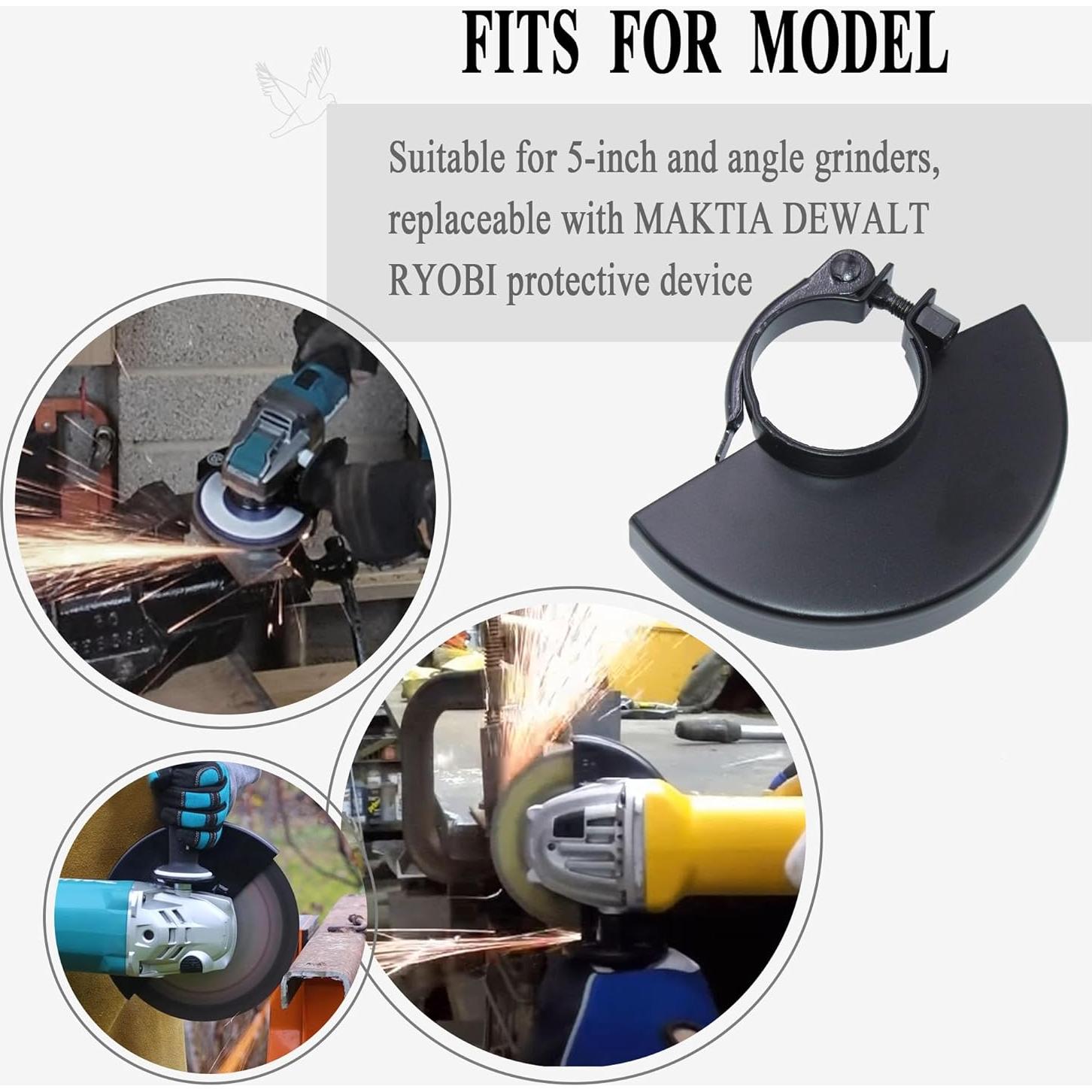 Protector de Amoladora Angular VKQ 11,43 cm Metal Negro