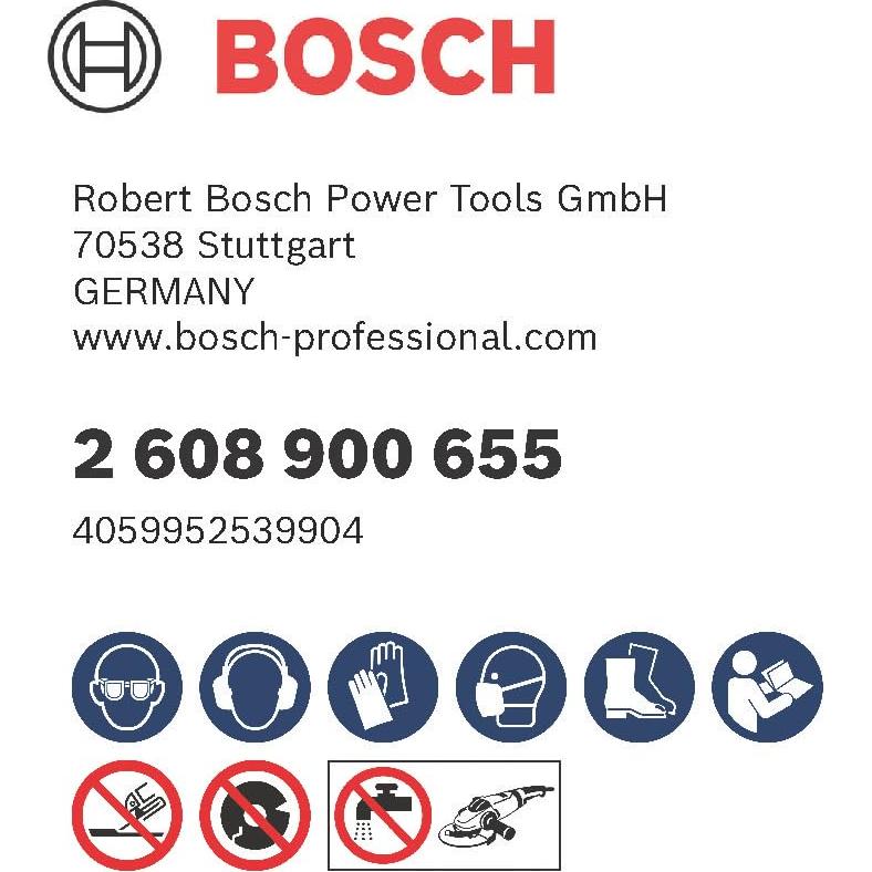 Disco de Corte Diamante Bosch Expert HardCeramic 125 mm