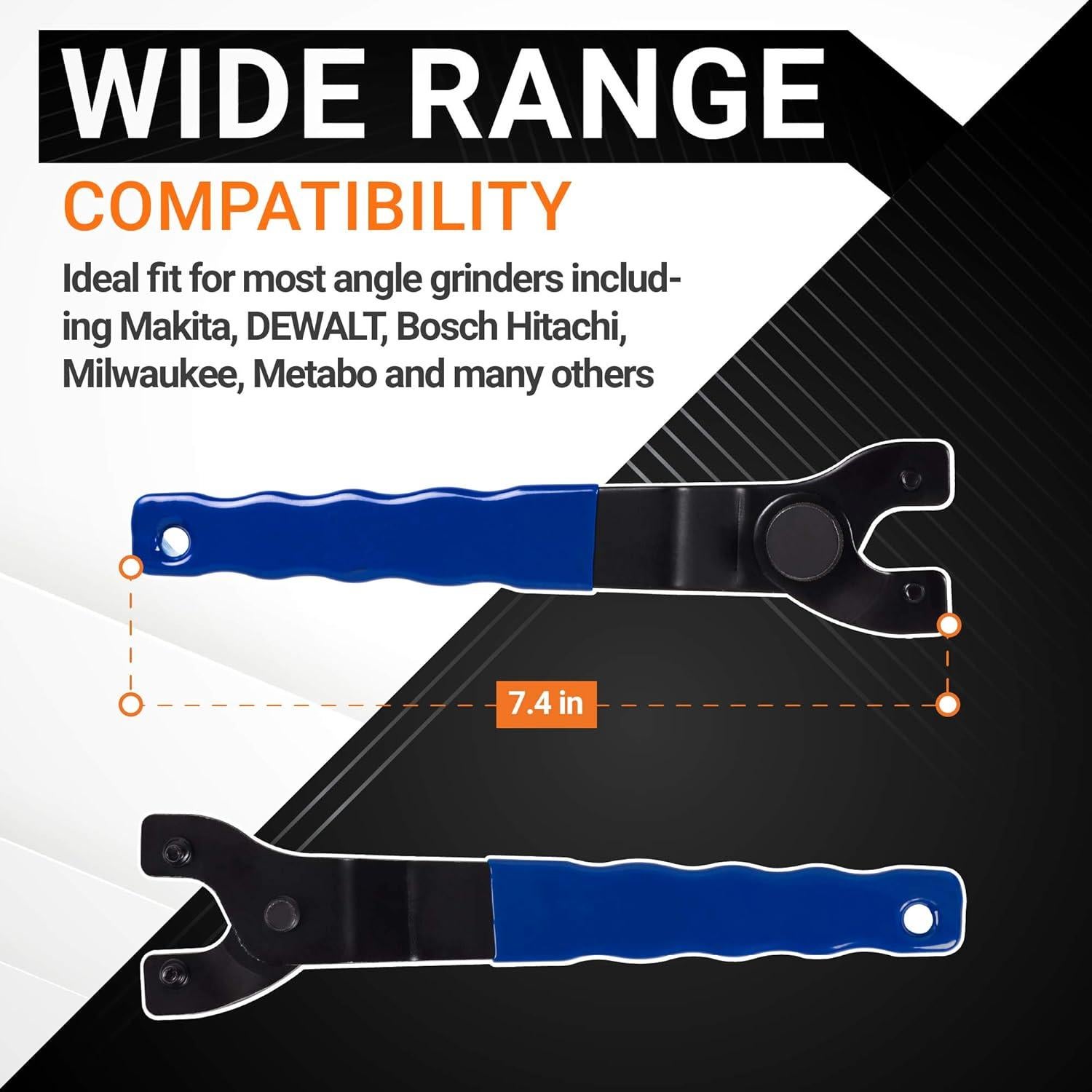 Llave de tuerca ajustable BlueStars SEWA20 - 2 piezas 1,27-3,18 cm