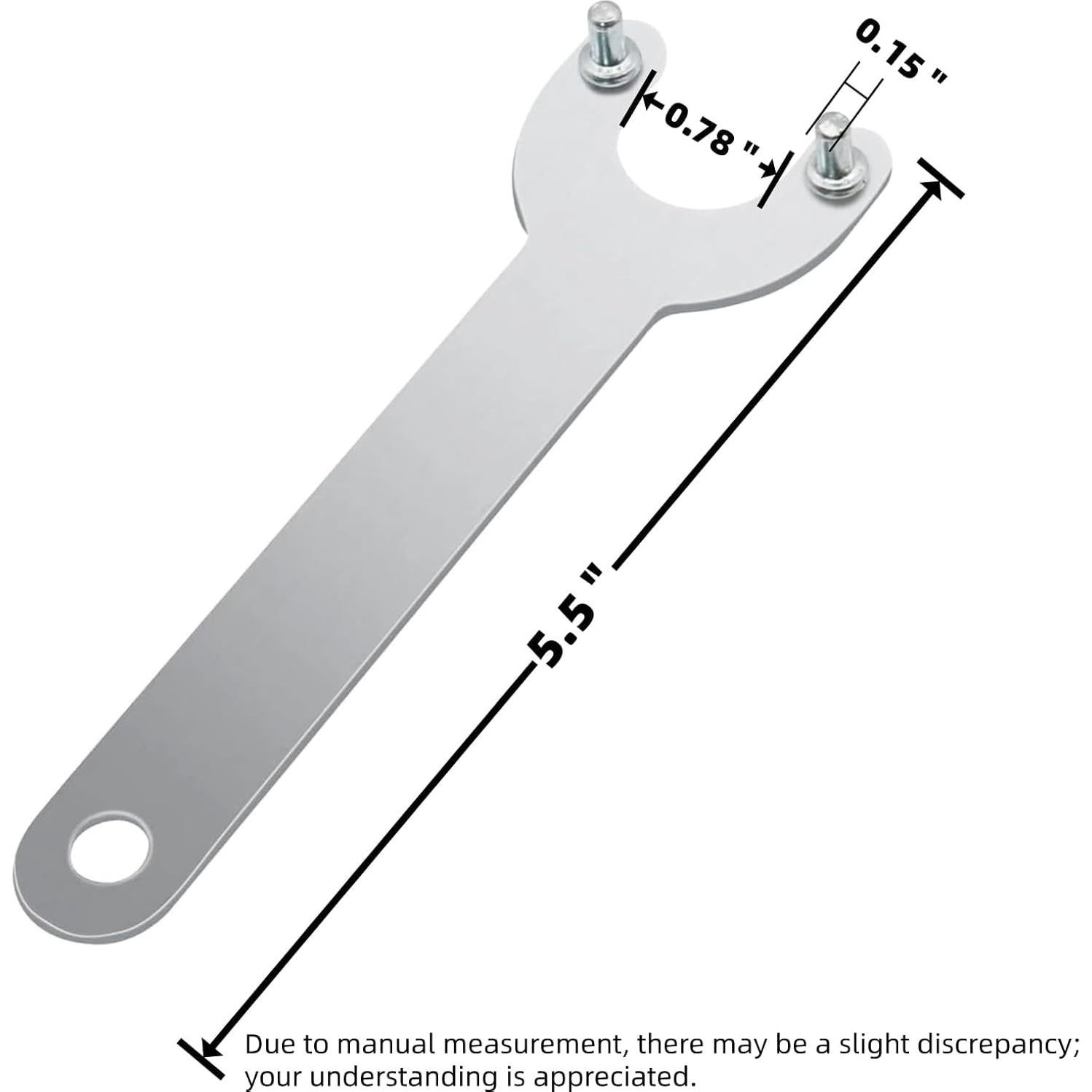Kit de Llave y Tuerca para Amoladora Angular 18 Piezas