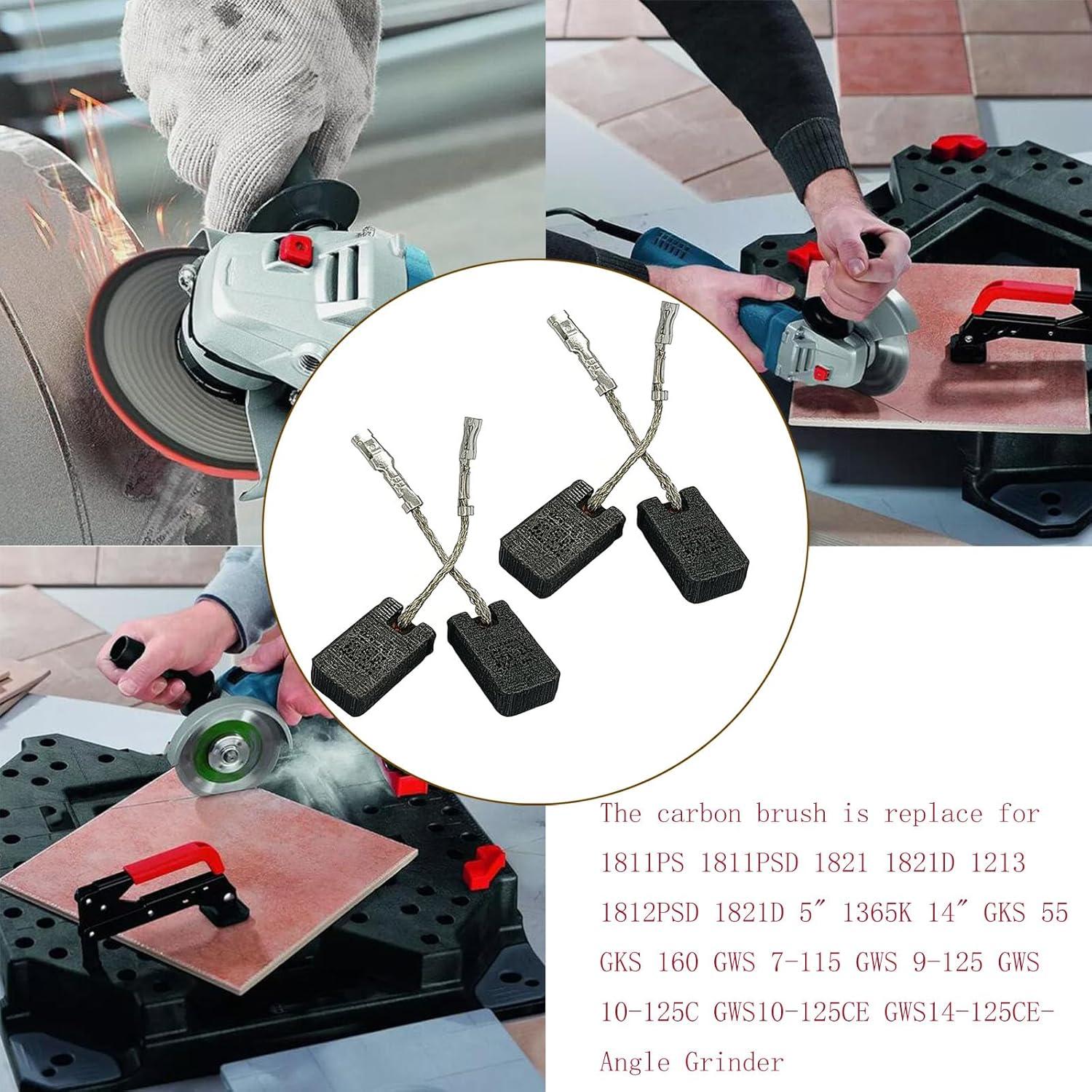 Cepillos de Carbón KIMGU 1607014176 para Amoladoras Bosch