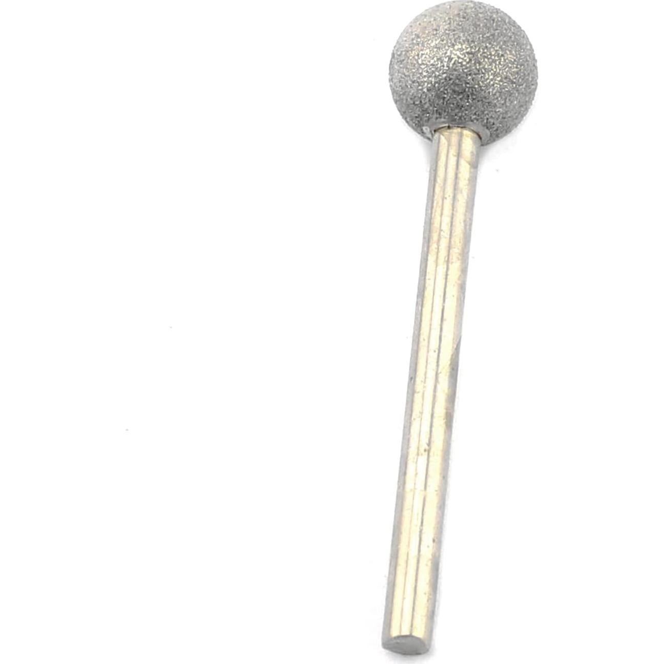 Broca Esférica Diamante 10mm JINGLING Grit 80 Pulido