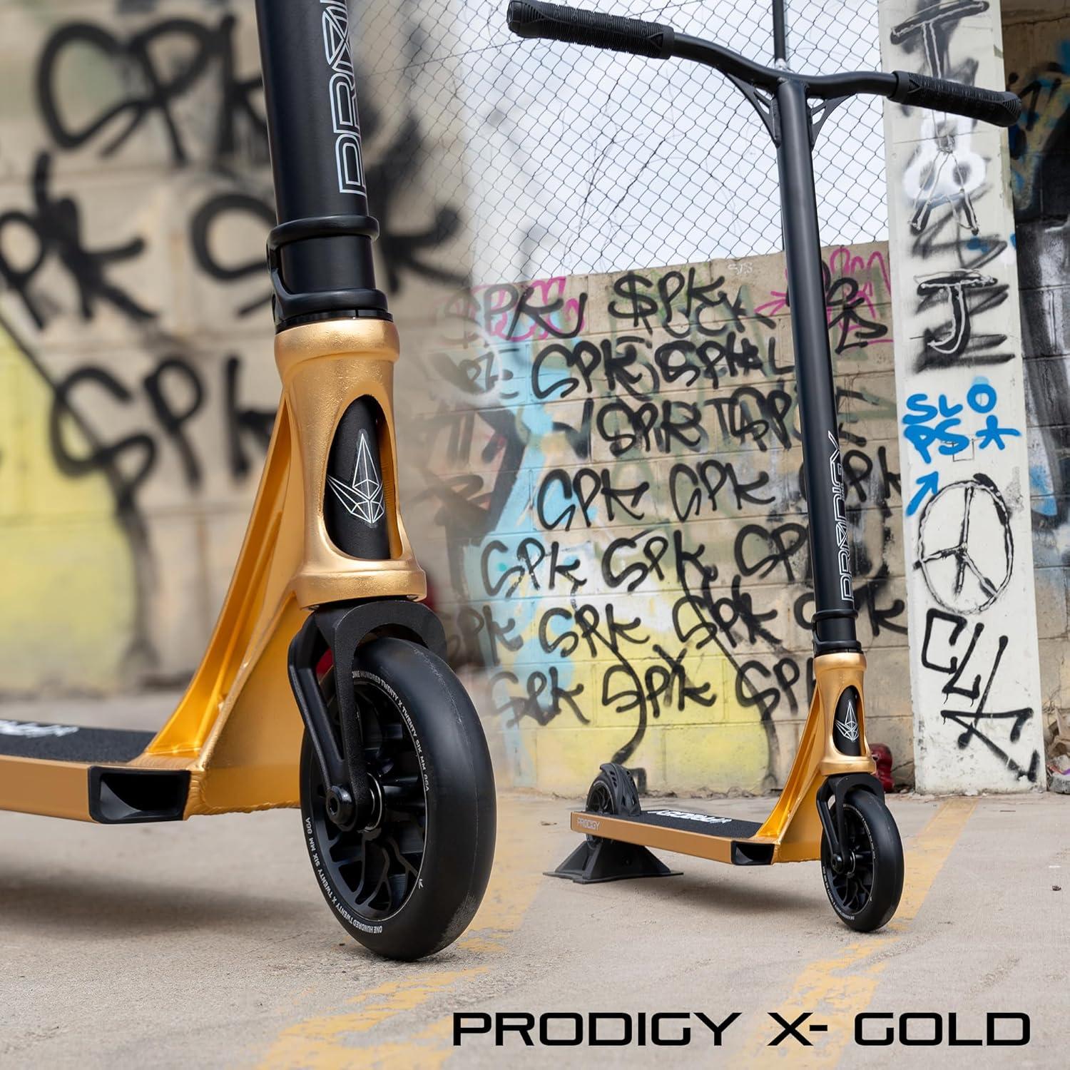 Scooter Envy Prodigy X - Acrobático 120mm Oro