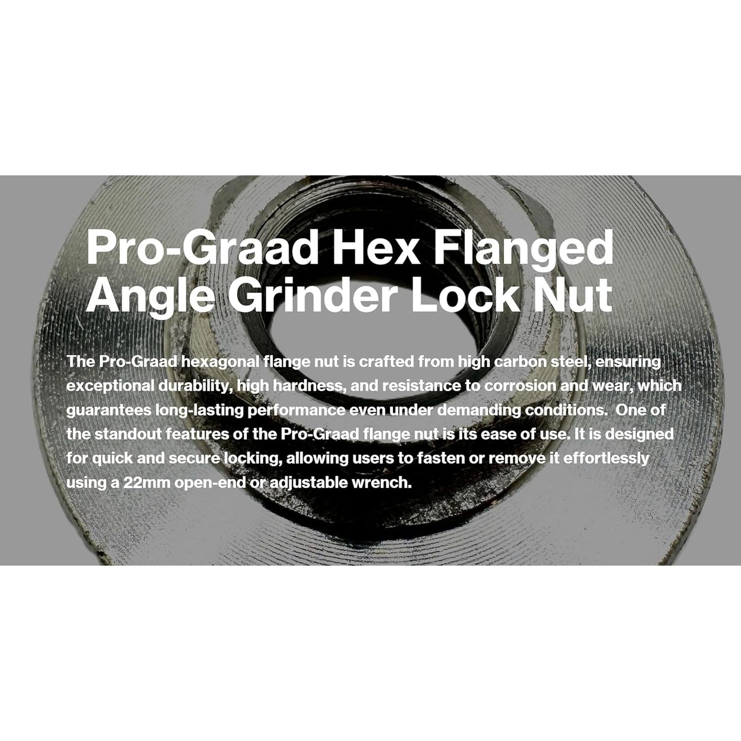 Tuerca de Brida Pro-Graad 5/8-11 para Amoladora Angular
