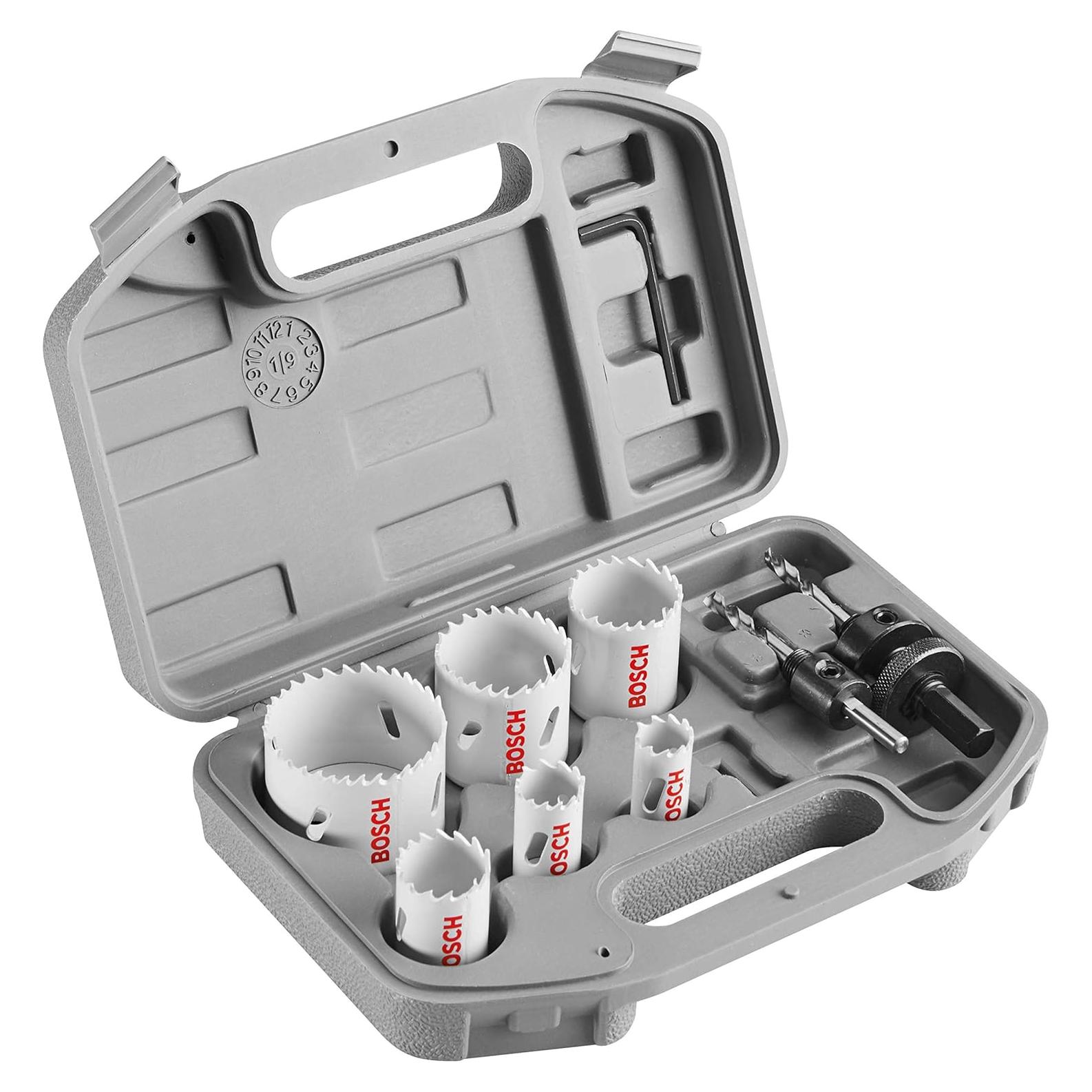 Kit de Sierras de Corona Bi-Metal BOSCH HSBIM9 9 Piezas