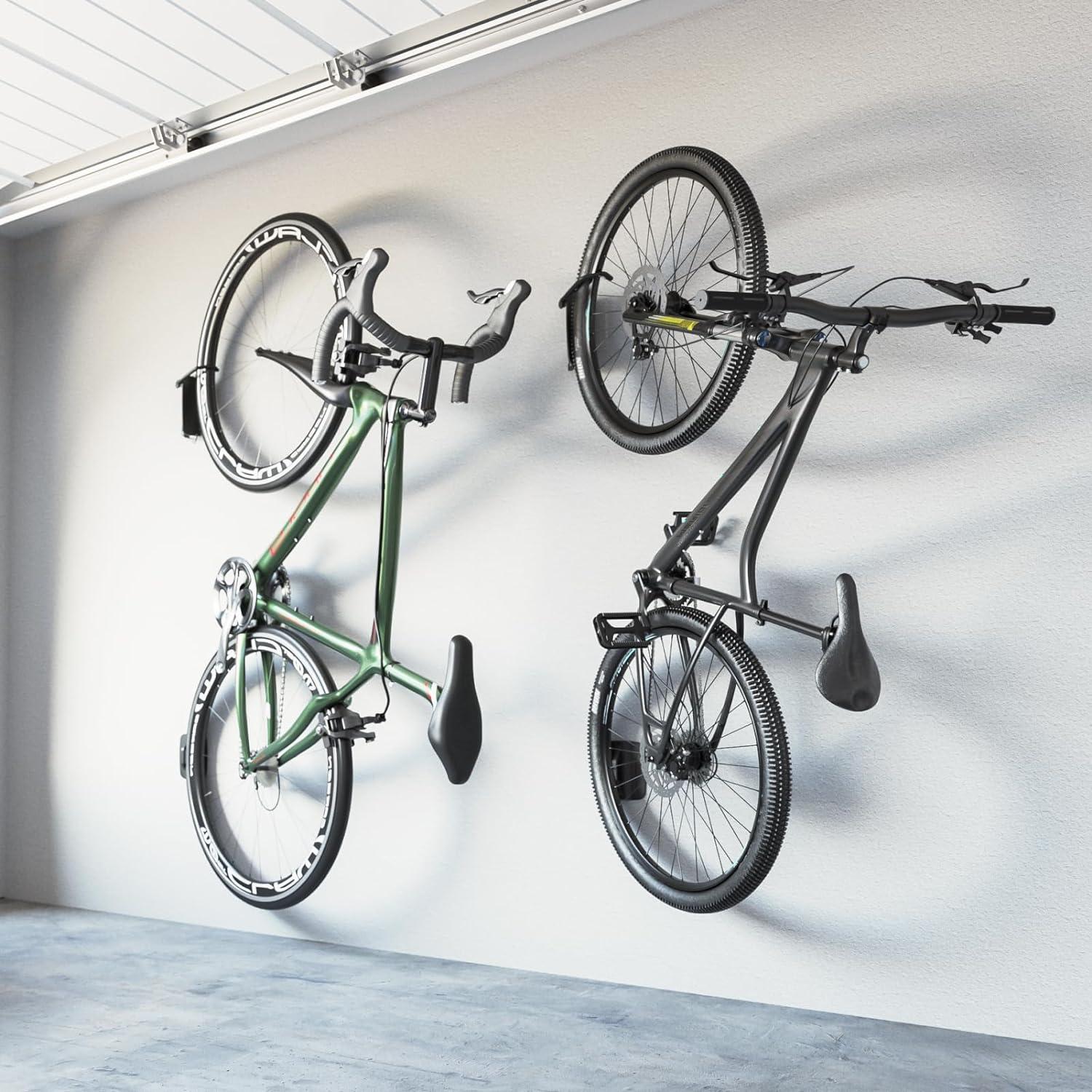 Soporte de Pared para Bicicleta monTEK Giratorio 4 Piezas