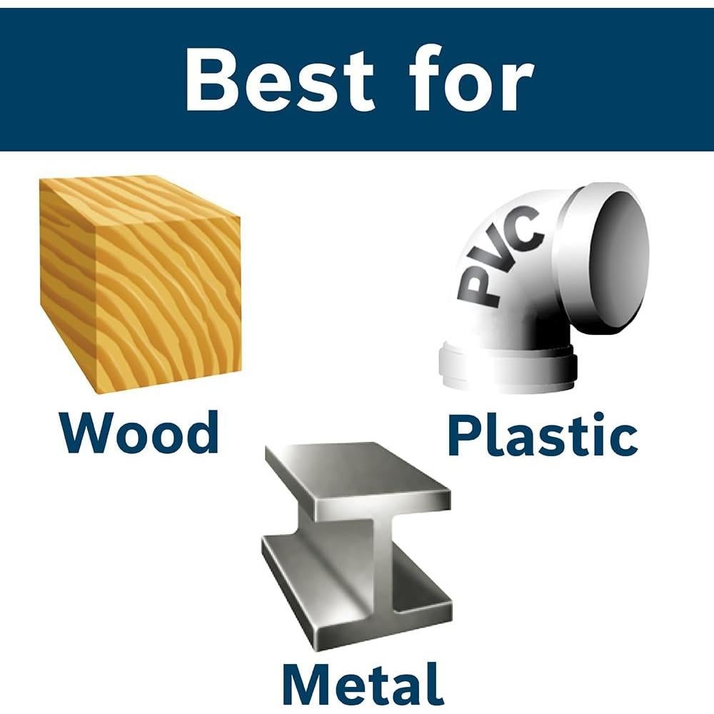 Cuchillas de sierra de calar Bosch T30C, 30 piezas, madera y metal