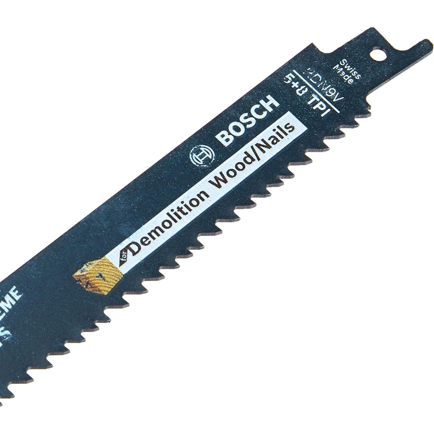 Juego de Cuchillas Recíproca Bosch RDM012 12 Piezas