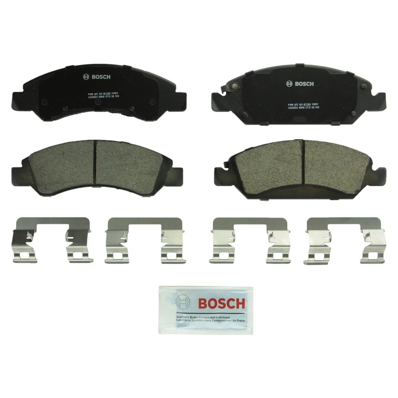 Pastillas de Freno Cerámicas Bosch BC1363 Delanteras para SUV